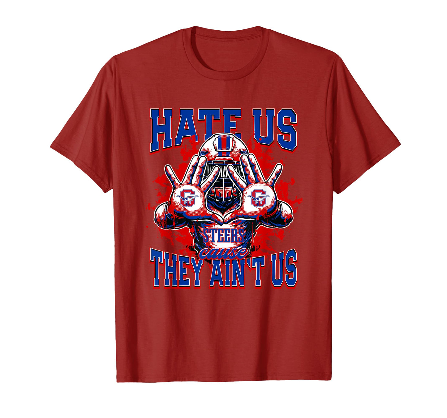 Graham Steers Logo Hate Us Cause They Ain't HS T-Shirt