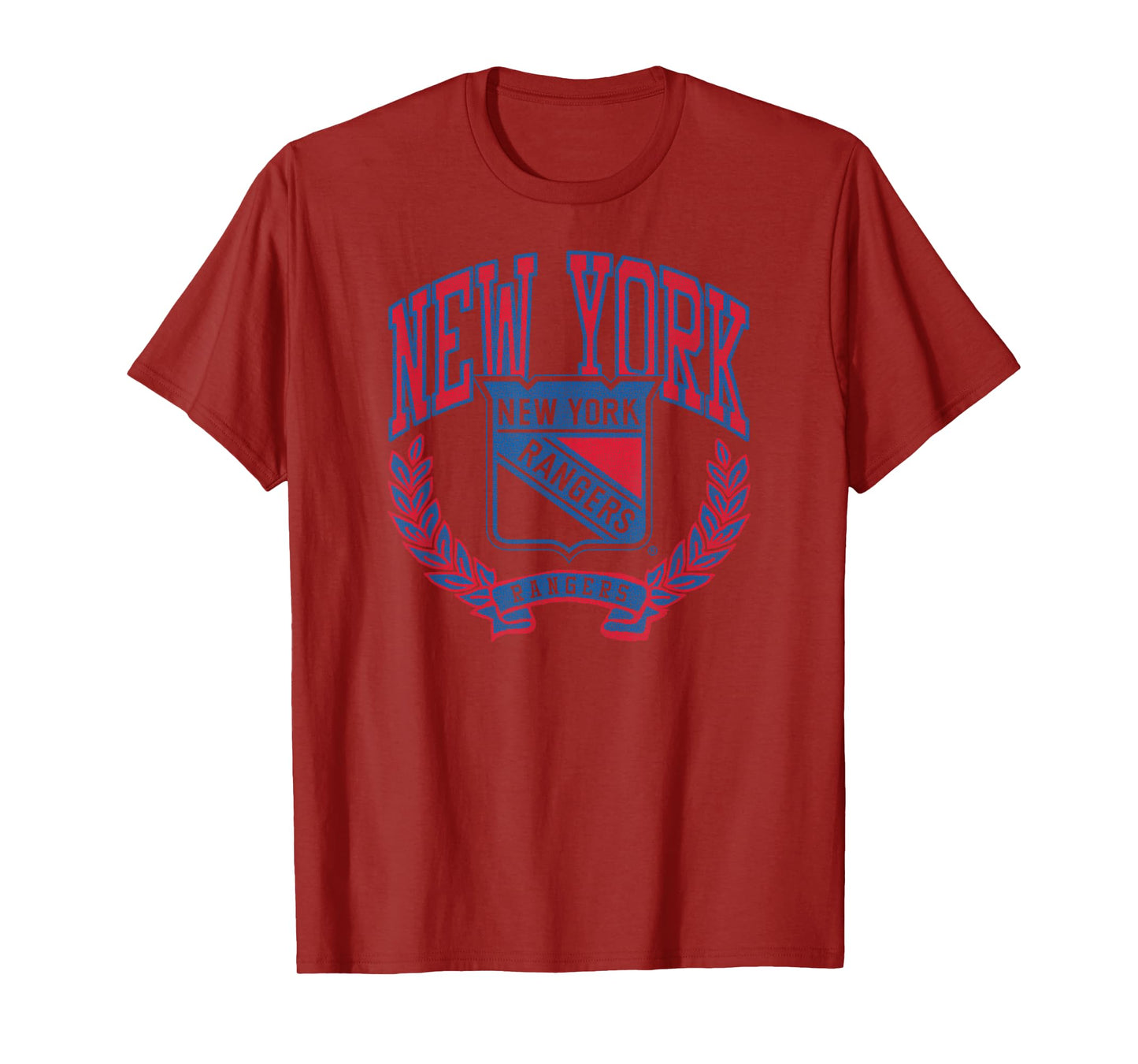 New York Rangers Vintage Victory White Officially Licensed T-Shirt