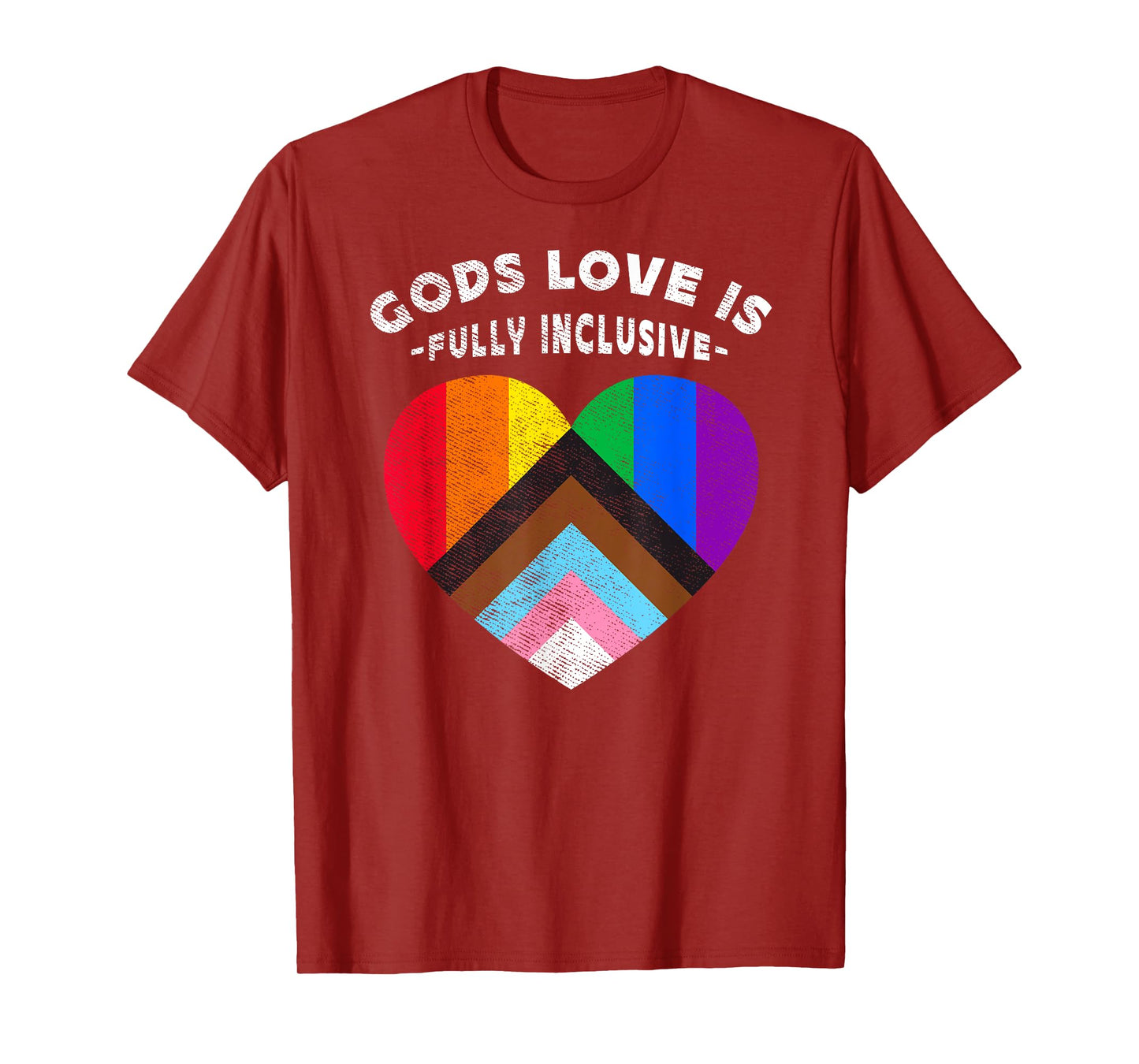 God's Love is Fully Inclusive Christian Gay Lesbian LGBT T-Shirt
