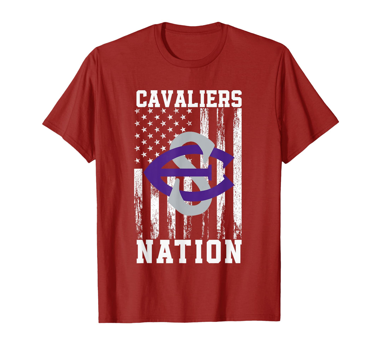 East Stroudsburg South Cavaliers Logo Nation HS T-Shirt