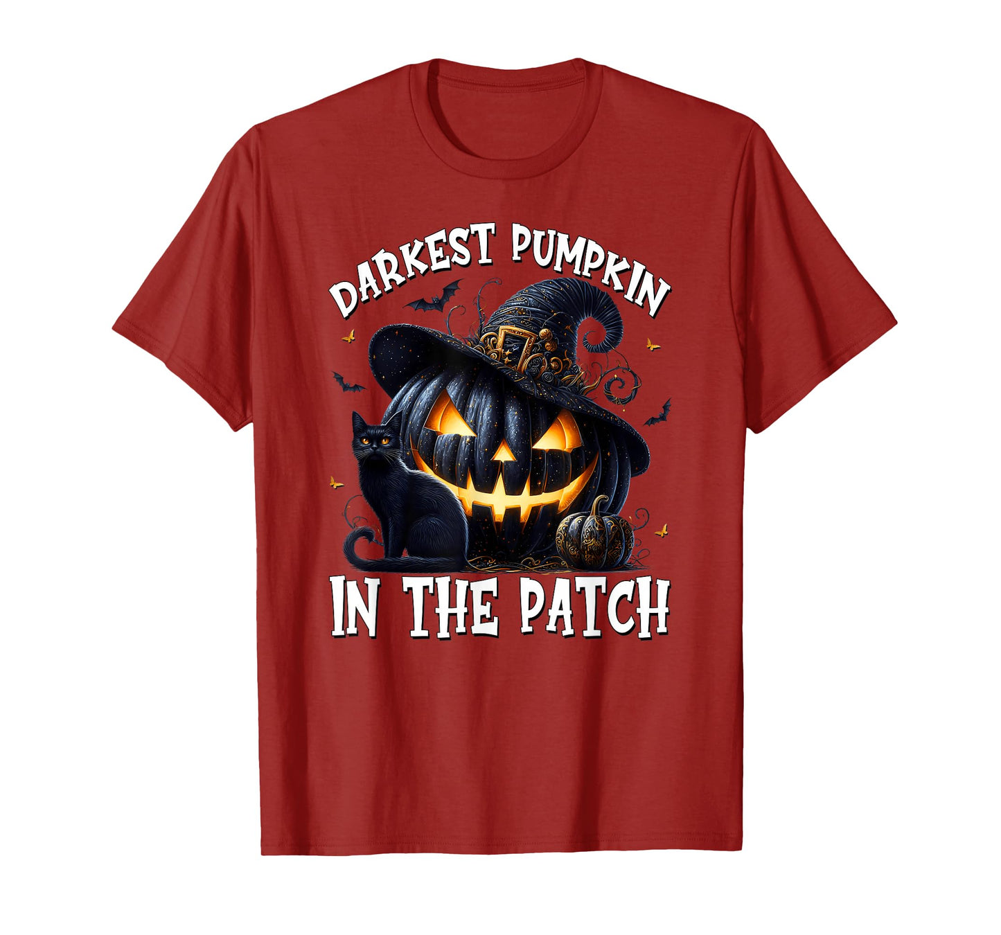 Gothic Cat Graphic for Witchy Women Funny Saying Halloween T-Shirt