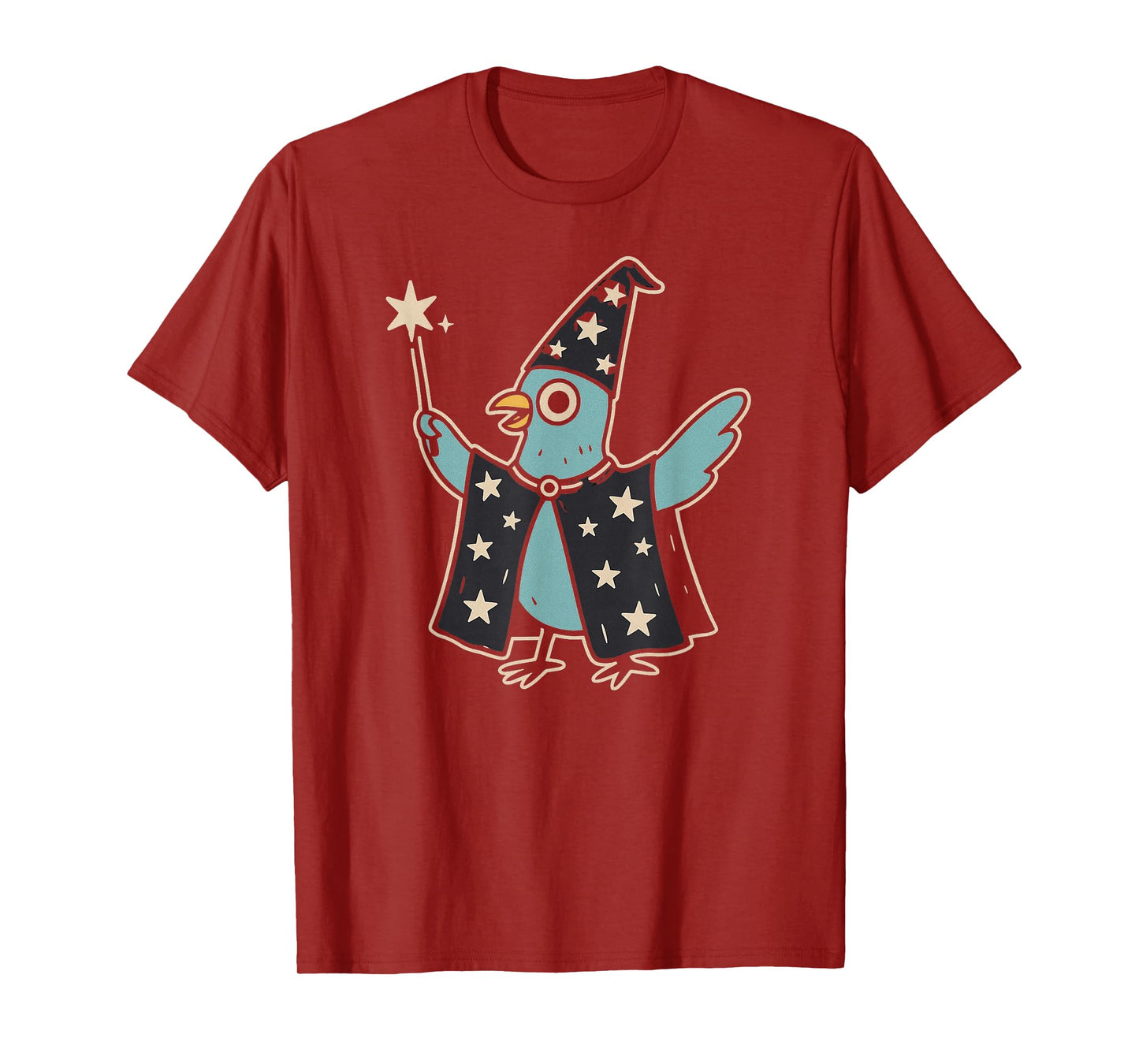Halloween Pigeon Cute Witch T-Shirt