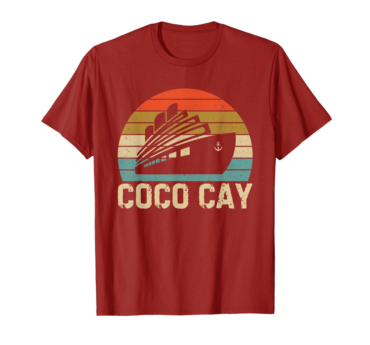 Coco Cay Bahamas Vintage Retro Souvenirs T-Shirt