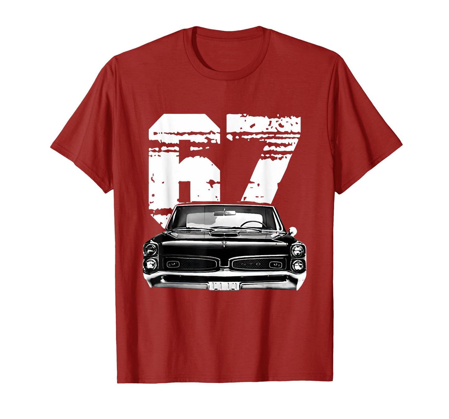 1967 67 GTO Classic Car Old School Muscle Car T-Shirt