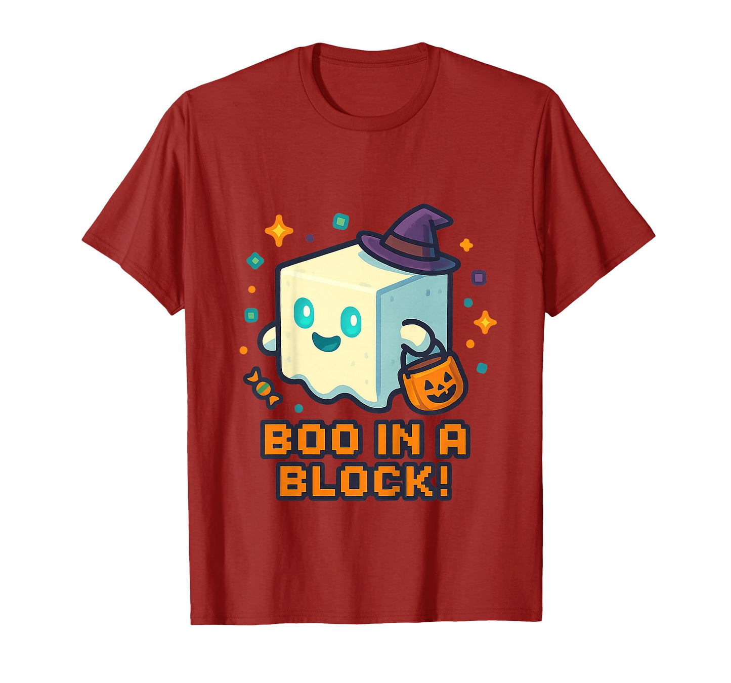 Kids Boo in a Block T-Shirt