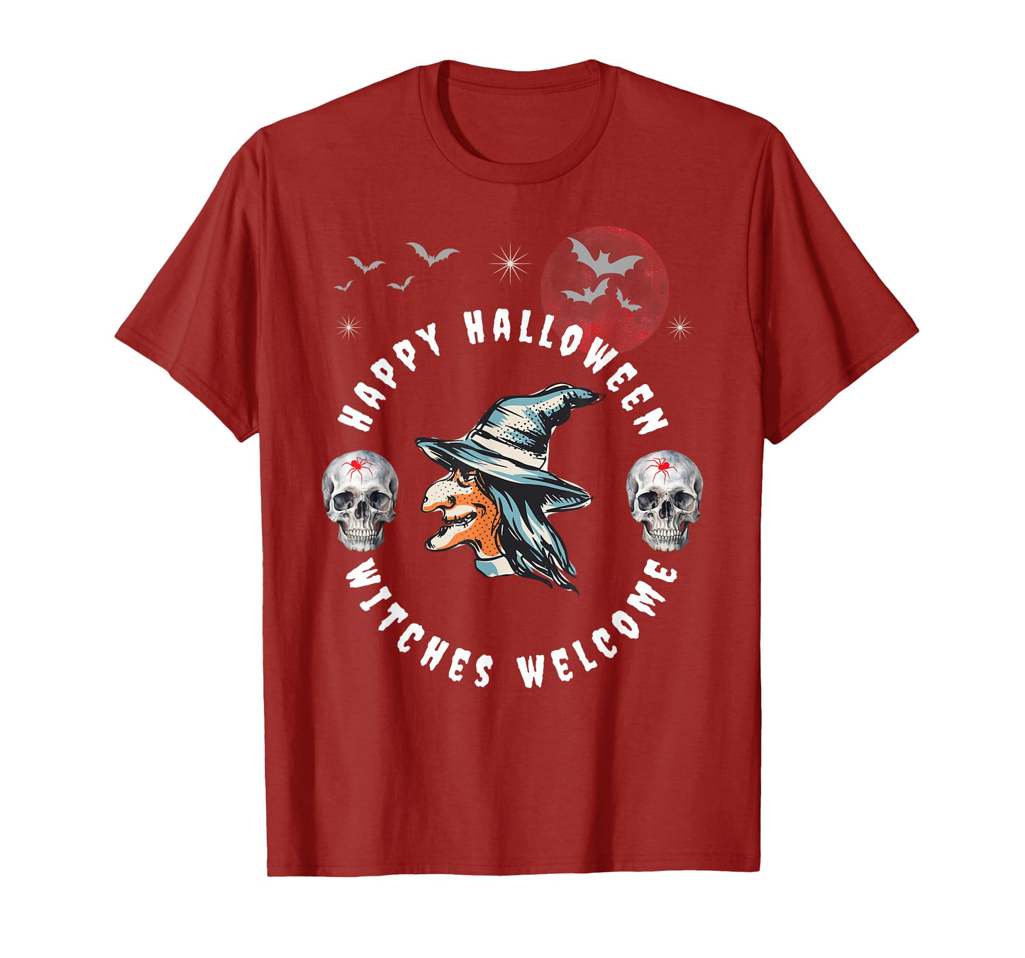 Happy Halloween Witches Funny T-Shirt
