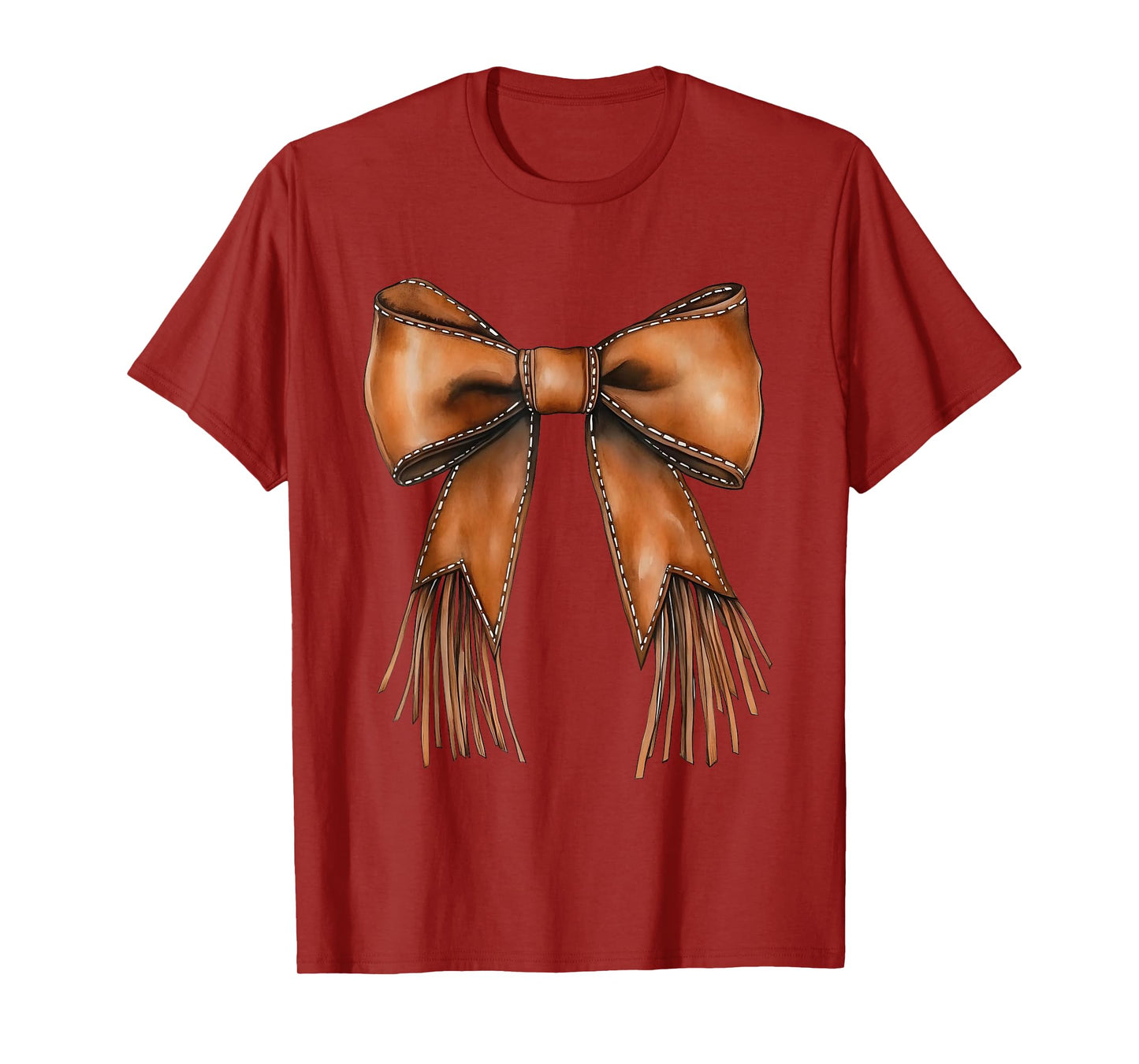 Cowgirl Bow Preppy y2k Coquette Western Cowgirl Bow Howdy T-Shirt