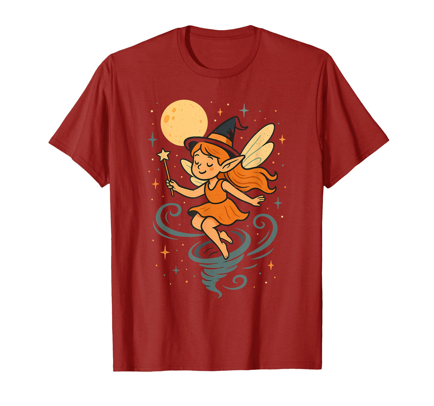 Fairy Witch with Moon T-Shirt