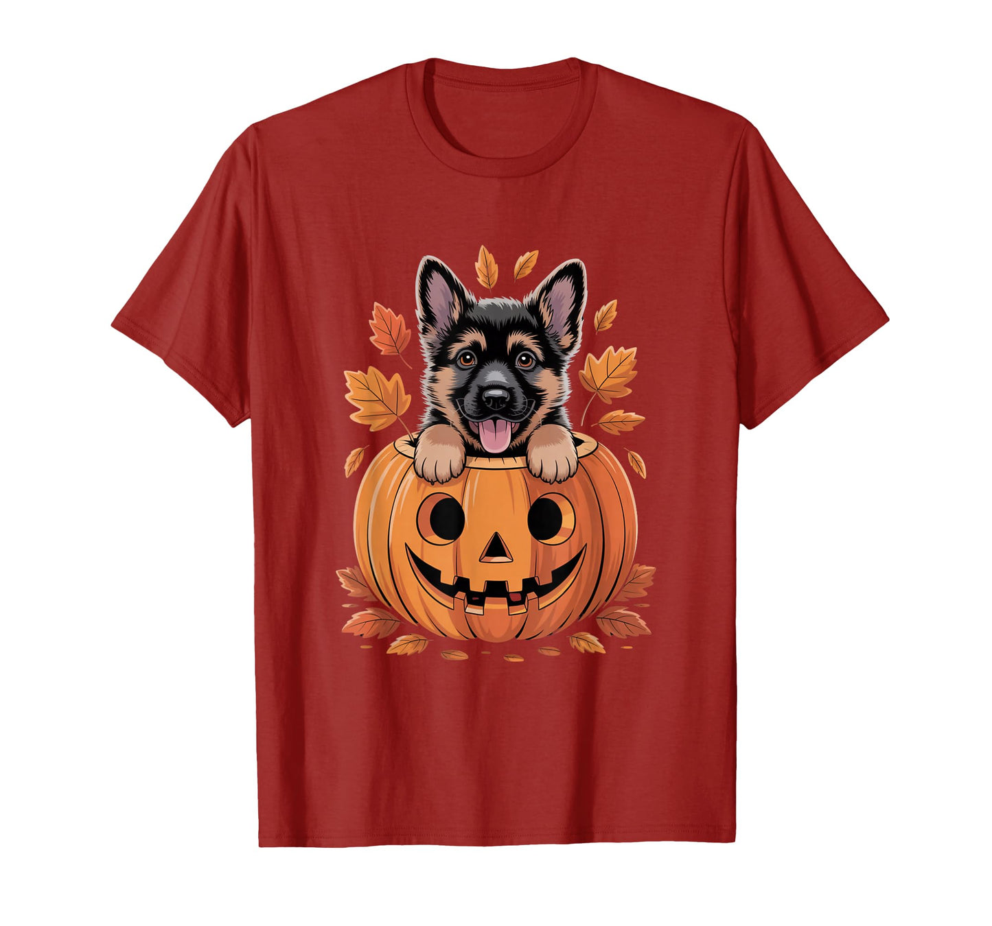 Witch Pup Pumpkin Tee – Cute Gothic Dog Halloween T-Shirt