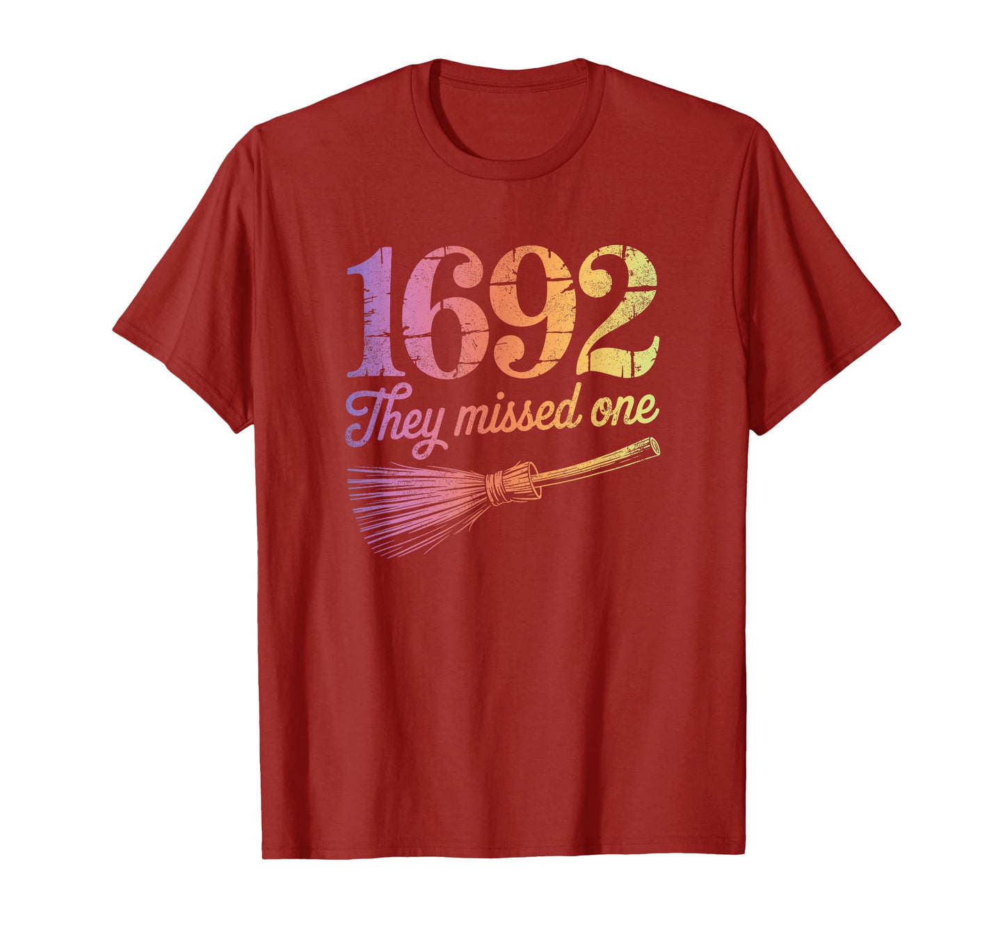 1692 They Missed One Halloween Funny Witchy Salem Cute T-Shirt