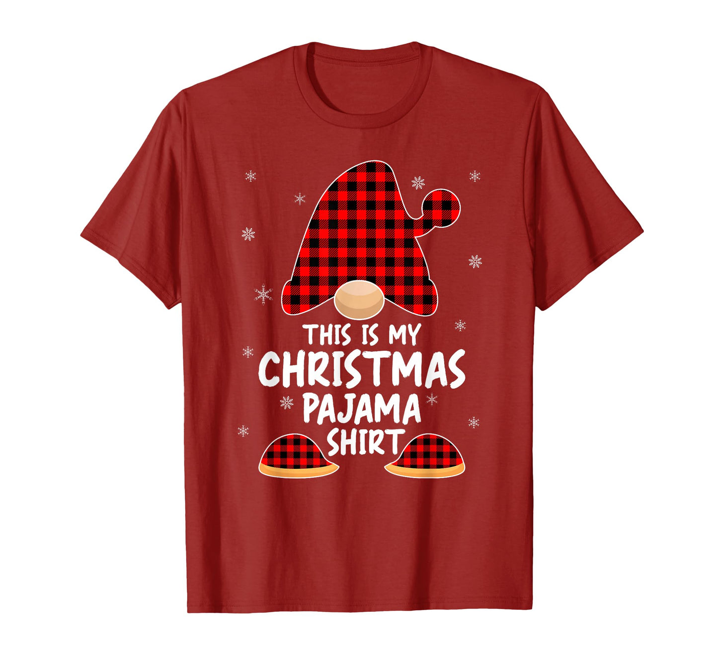Gnome Family Xmas Pajamas This is My Christmas Pajama T-Shirt