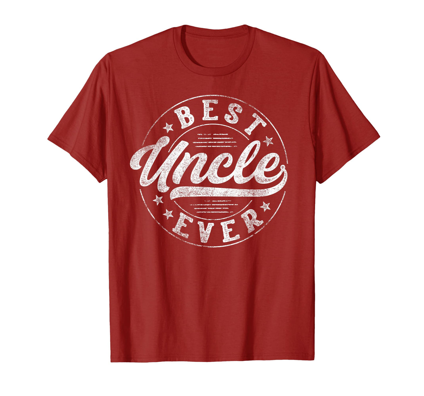 Best Uncle Ever Father's Day Uncle Gifts Vintage Emblem T-Shirt