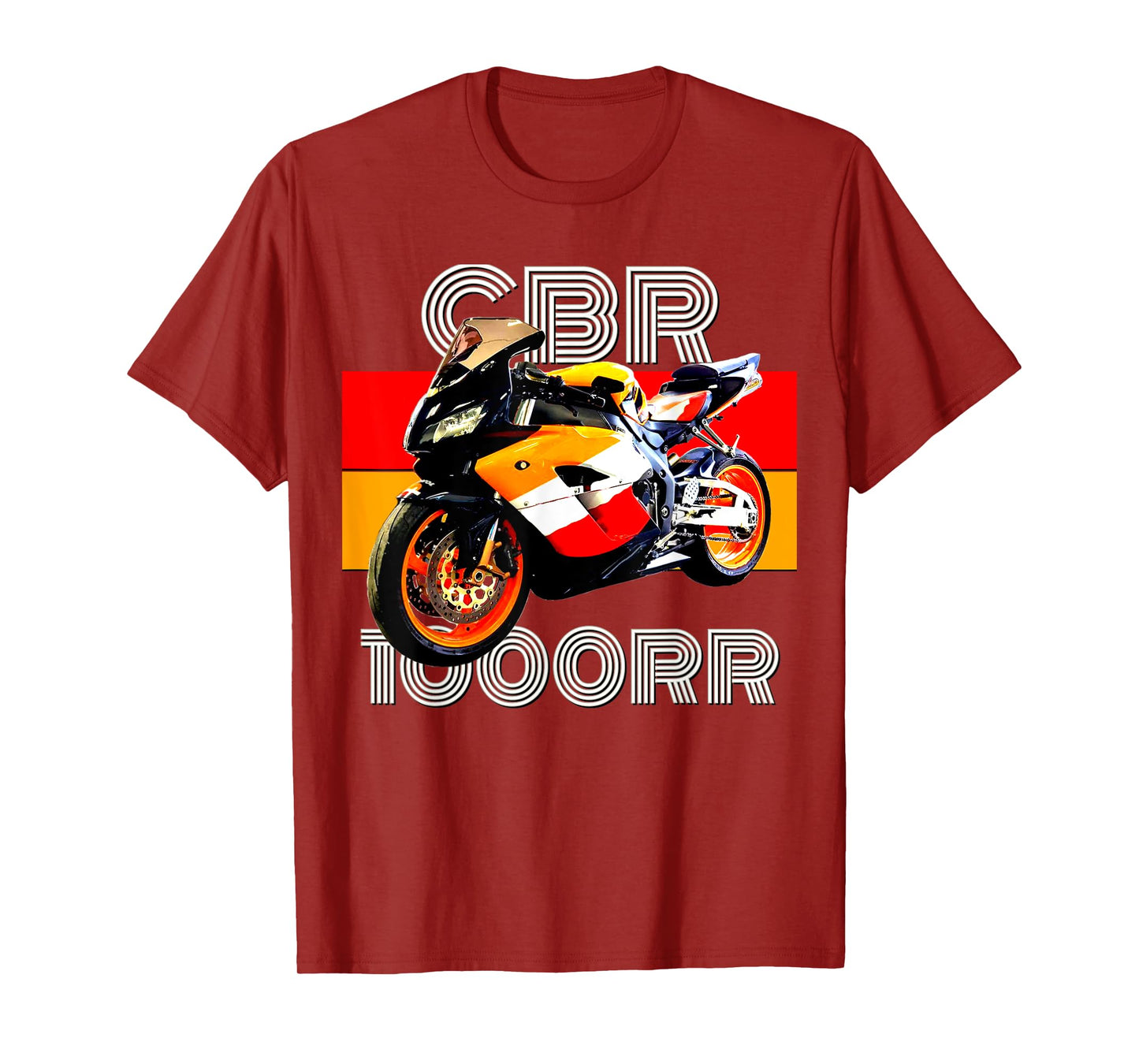 CBR 1000RR Motorcycle, Vintage Street Bike T-Shirt