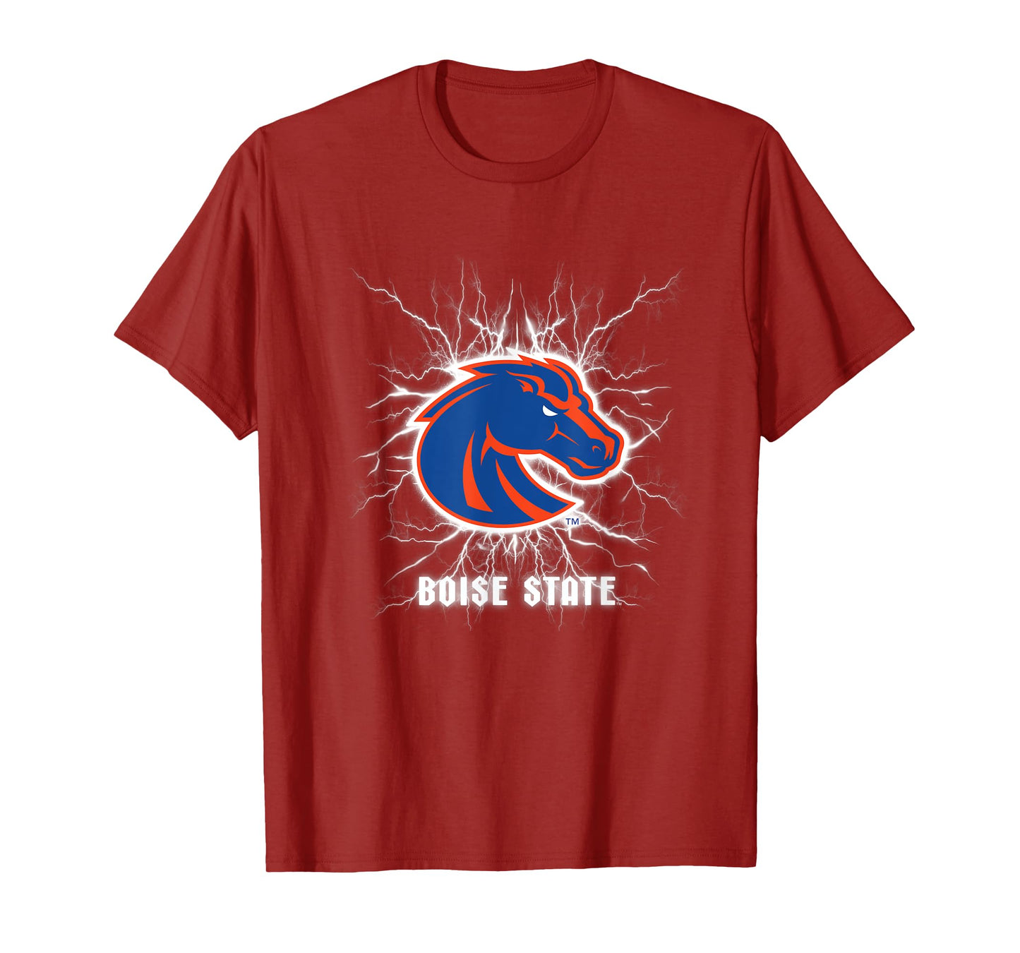 Boise State Broncos 90's Lightning Officially Licensed T-Shirt