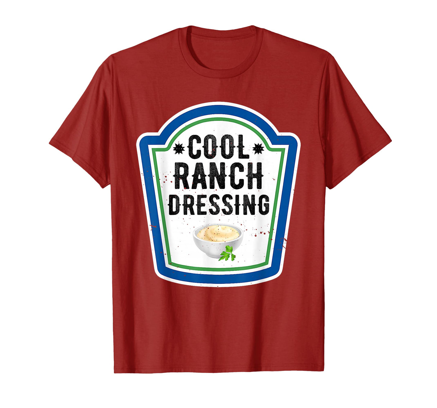 Funny Group Halloween Costume Ranch Dressing Group Condiment T-Shirt