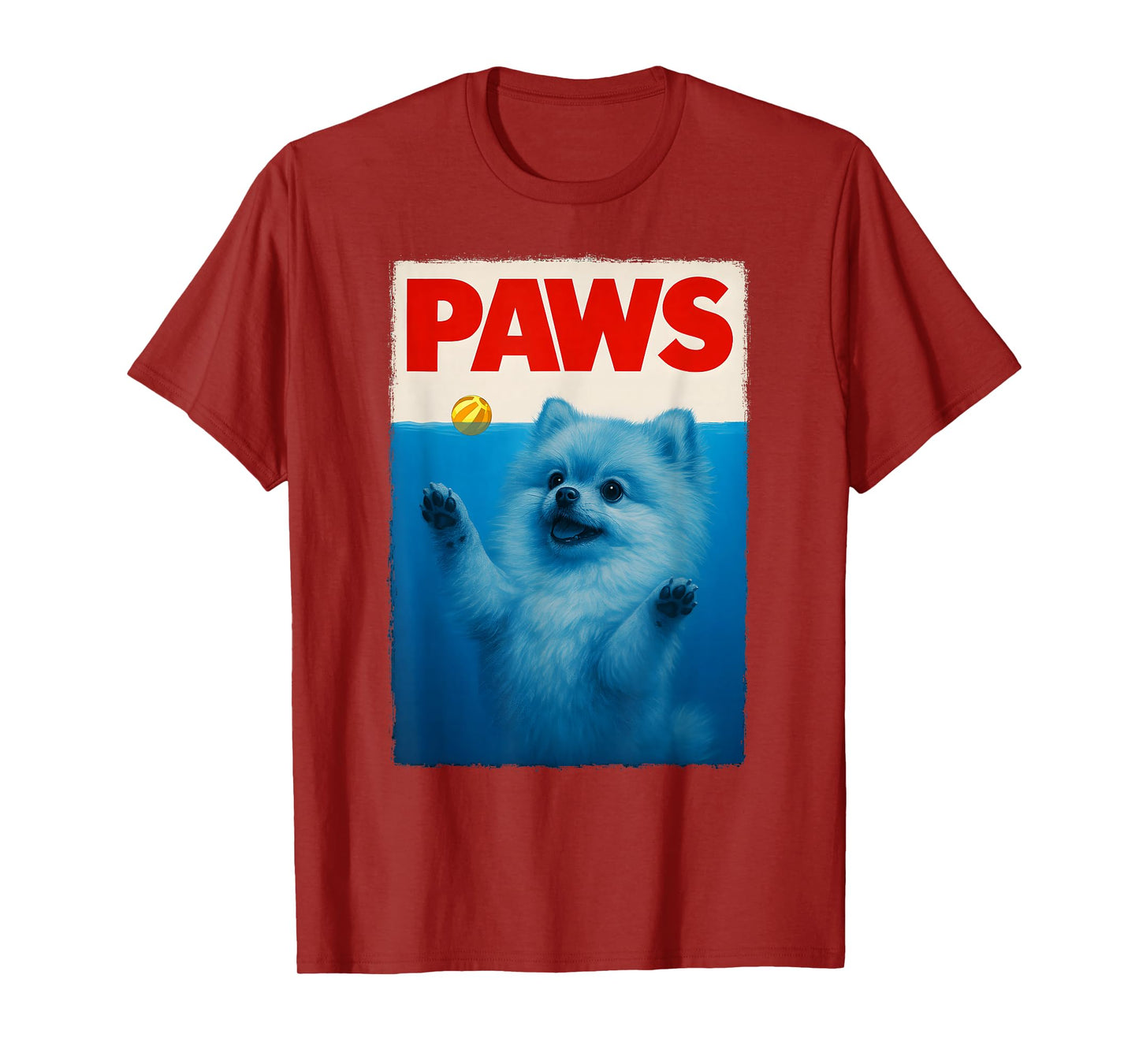 Cute Dog Novelty Men Kids Women Funny Pomeranian T-Shirt