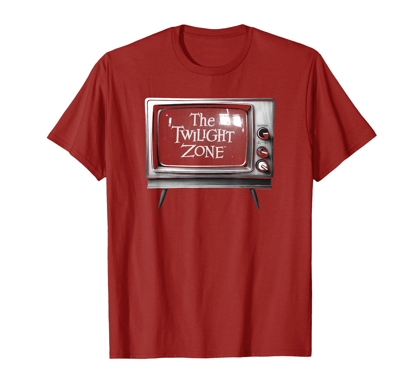 The Twilight Zone 1959 Television Set Retro TV Show T-Shirt