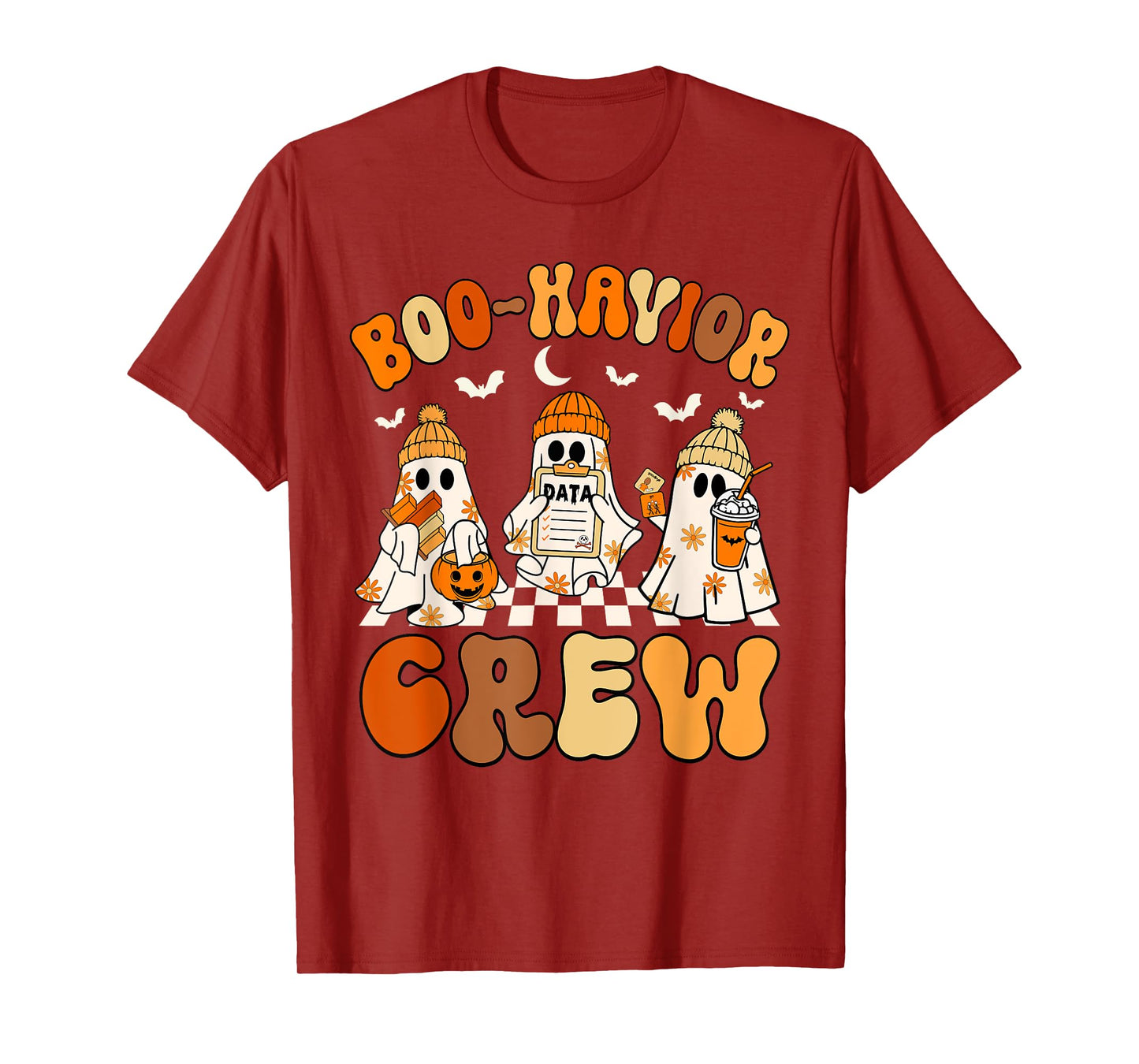 Boo-Havior Crew Behavior Analyst Halloween ABA T-Shirt