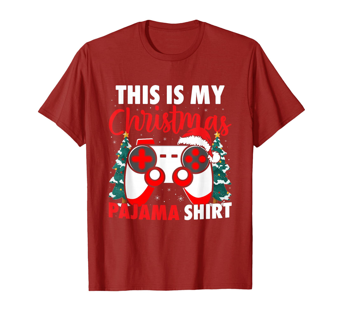 This is My Christmas Pajama Video Game Gamer Boys Teens T-Shirt