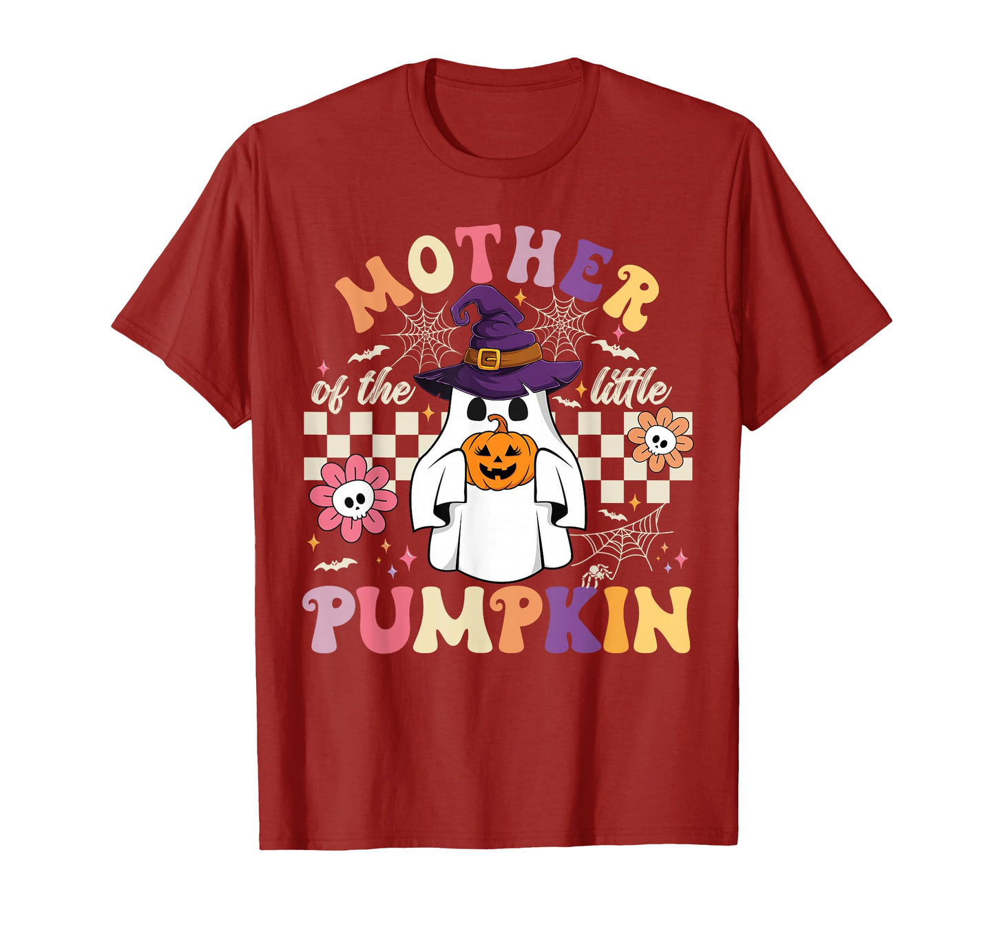 Mother of The Little Pumpkin Halloween Spooky Ghost T-Shirt