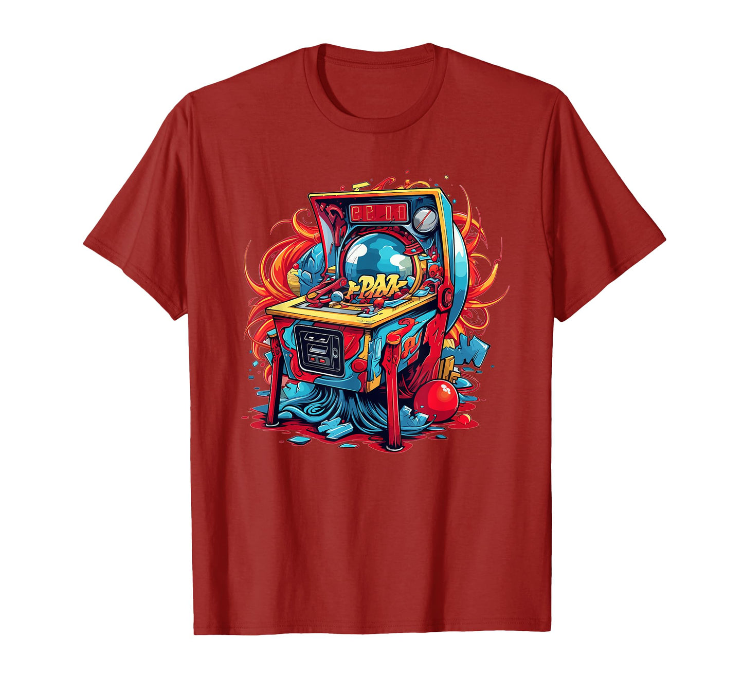Colorful Pinball Machine T-Shirt