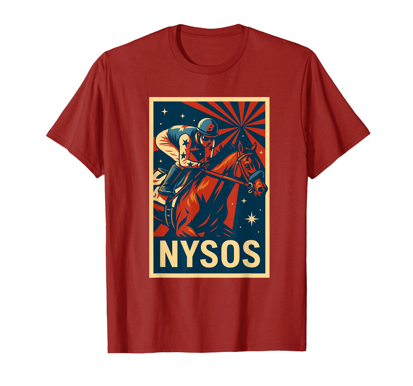 Nysos Horse, Horse Racing, Del Mar, Santa Anita, Horses T-Shirt