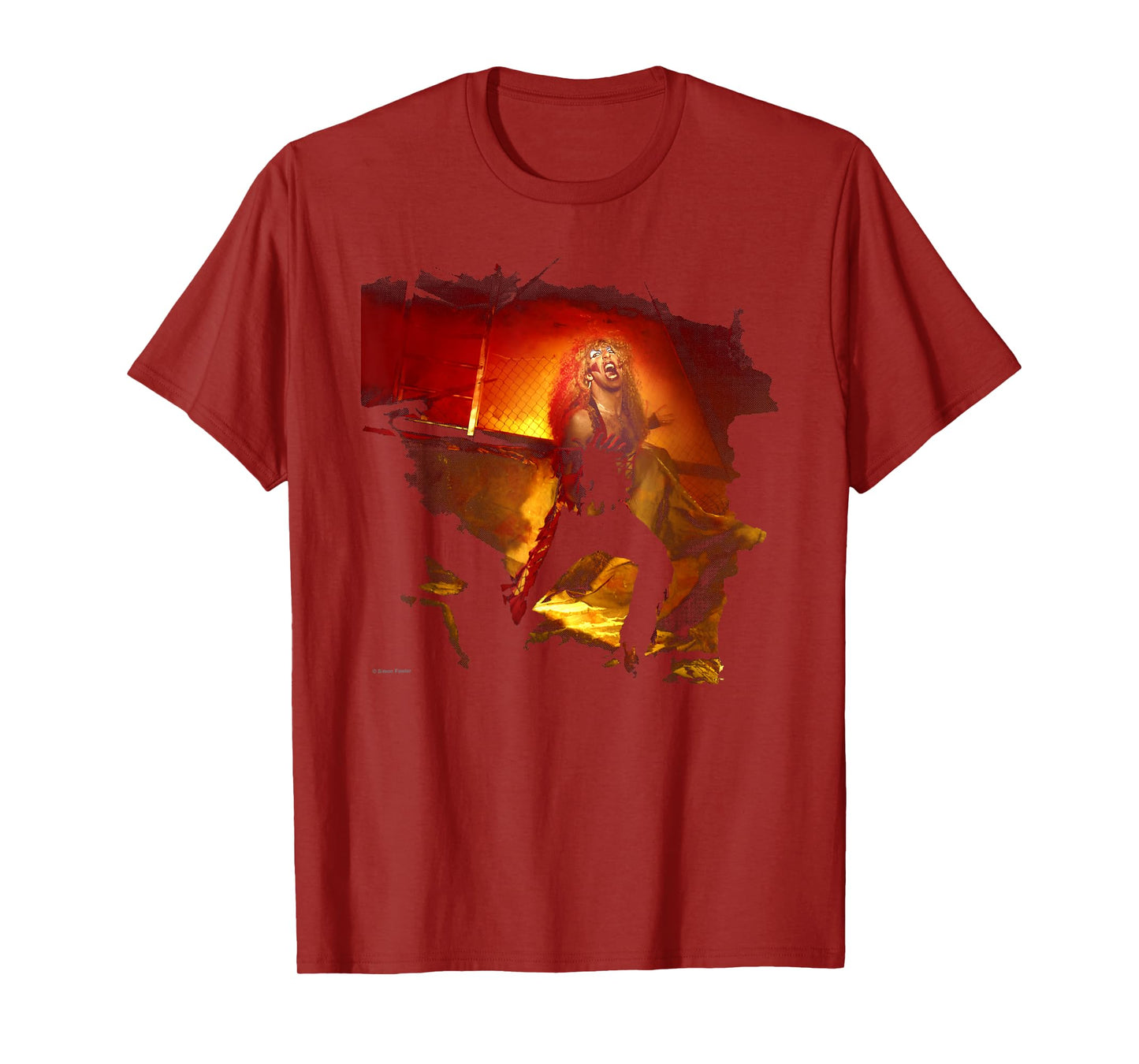 Twisted Sister Dee Snider Photo Shoot By Simon Fowler T-Shirt
