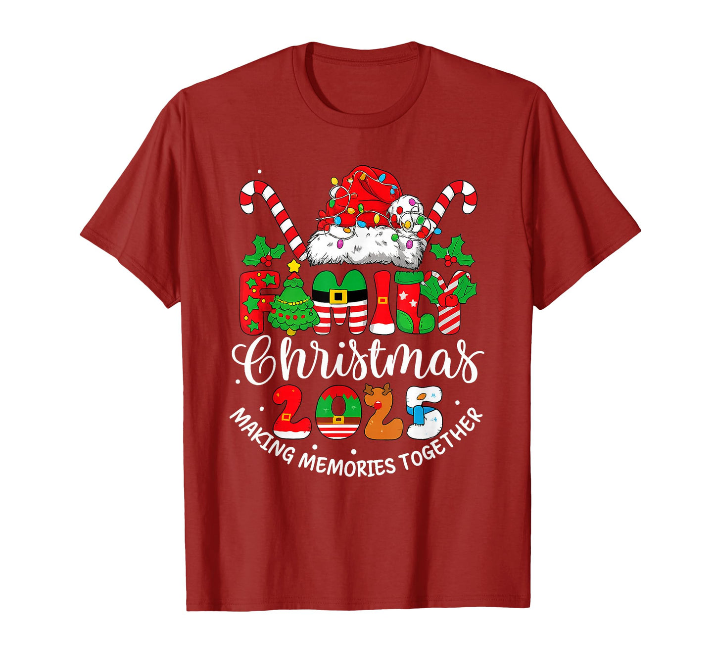 Family Christmas 2025 Matching Outfit Xmas T-Shirt