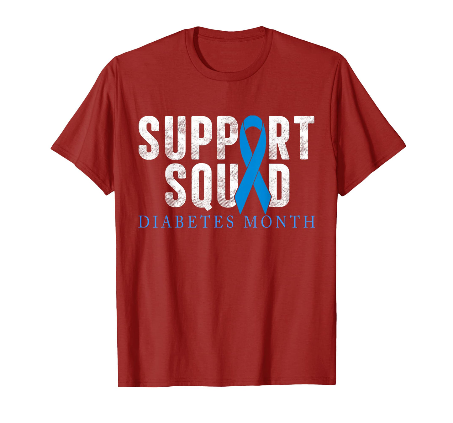 Support Squad Diabetes Awareness T1D Type 1 Men Women Kid T-Shirt