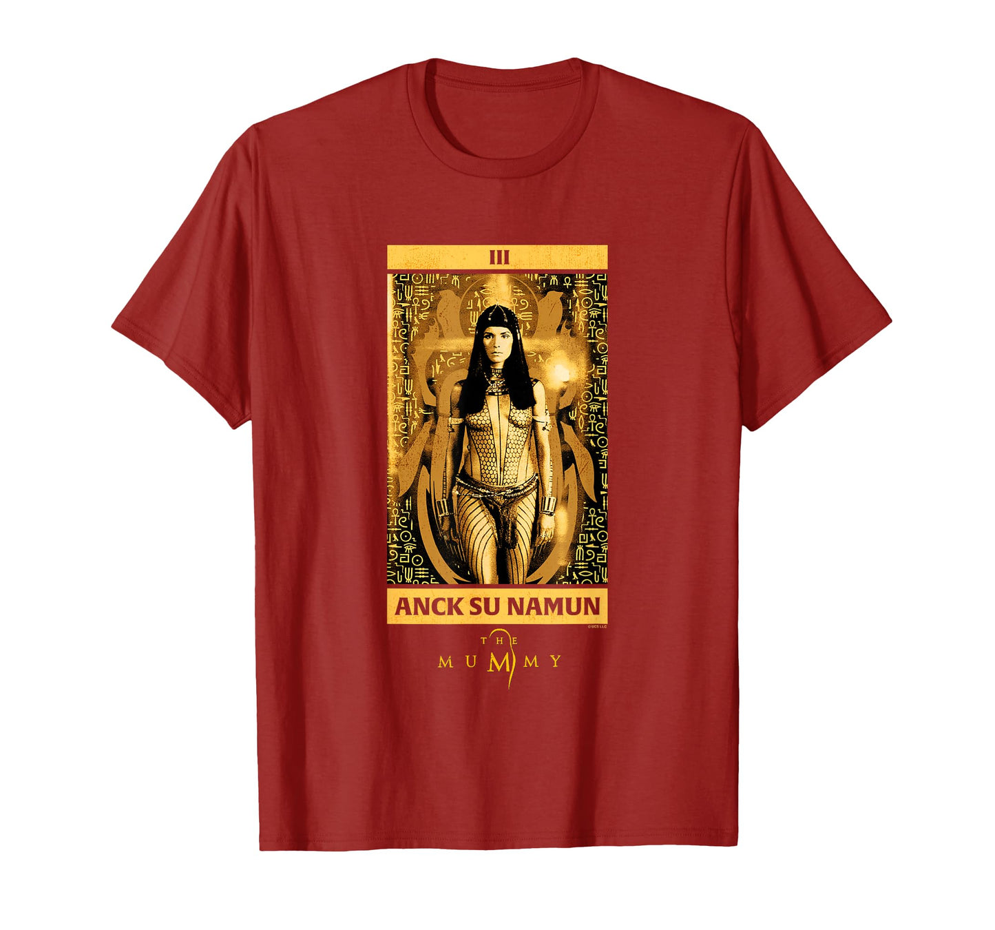 The Mummy Anck-Su-Namun Vintage Tarot Card T-Shirt