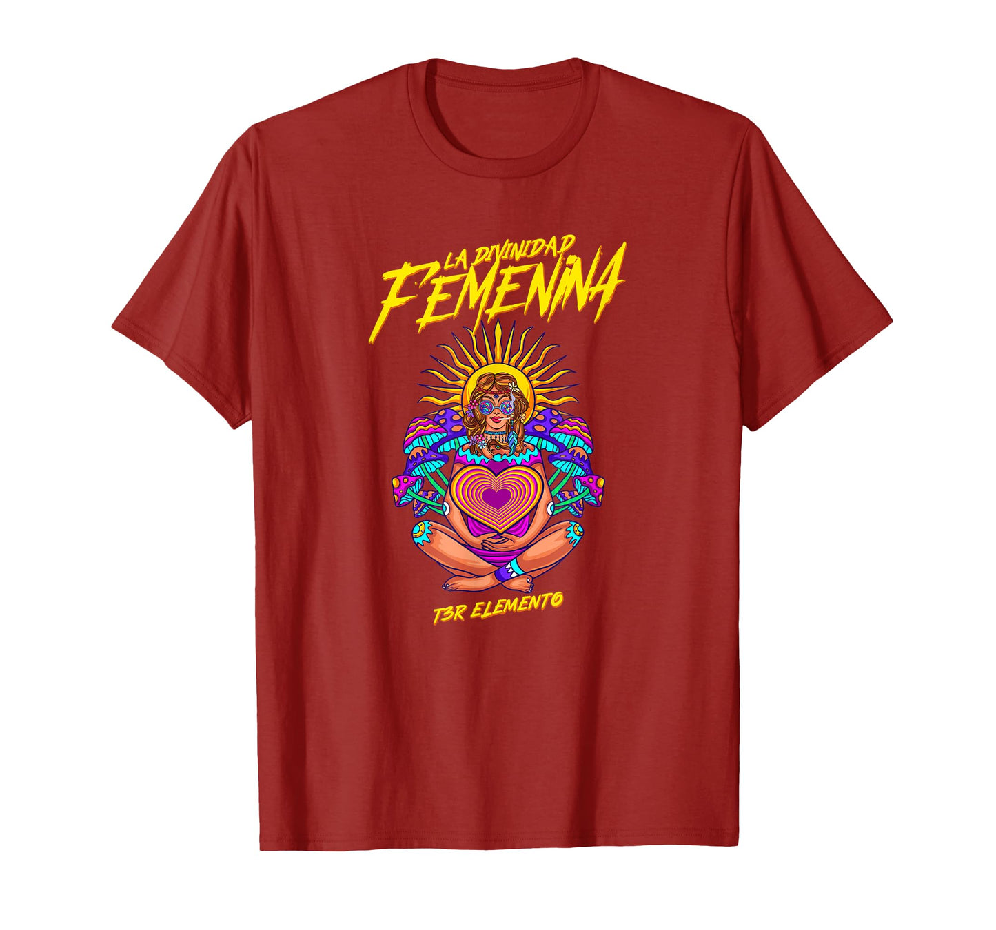 T3R La Divinidad Femenina T-Shirt