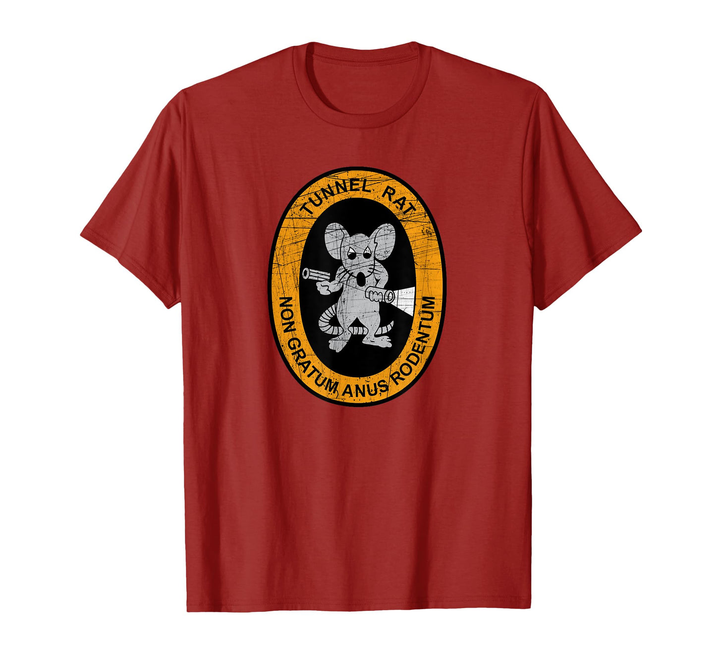 Vietnam Tunnel Rat Non Gratum Anus Rodentum Tunnel Rat T-Shirt