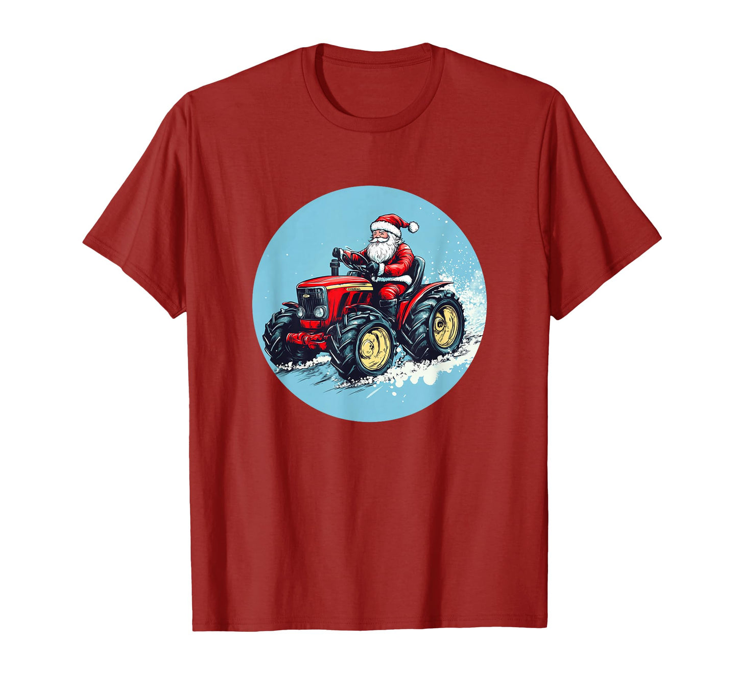 Farmer Santa Claus Plows into Christmas Fun for Season T-Shirt