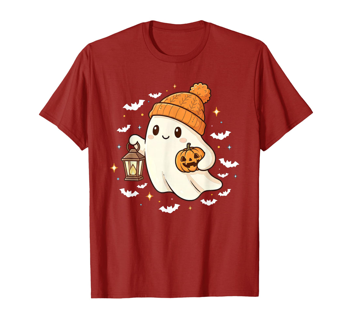 Cute Cozy and Fun Ghost for Halloween Party T-Shirt