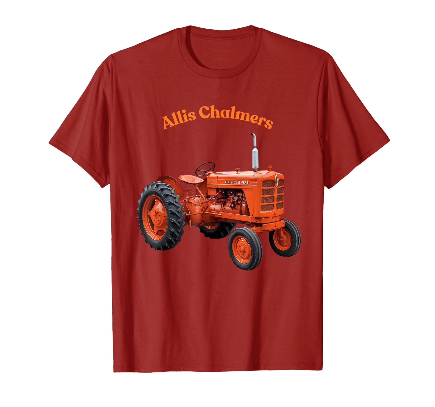 Vintage Alls Chalmers Tractor Retro Farming T-Shirt