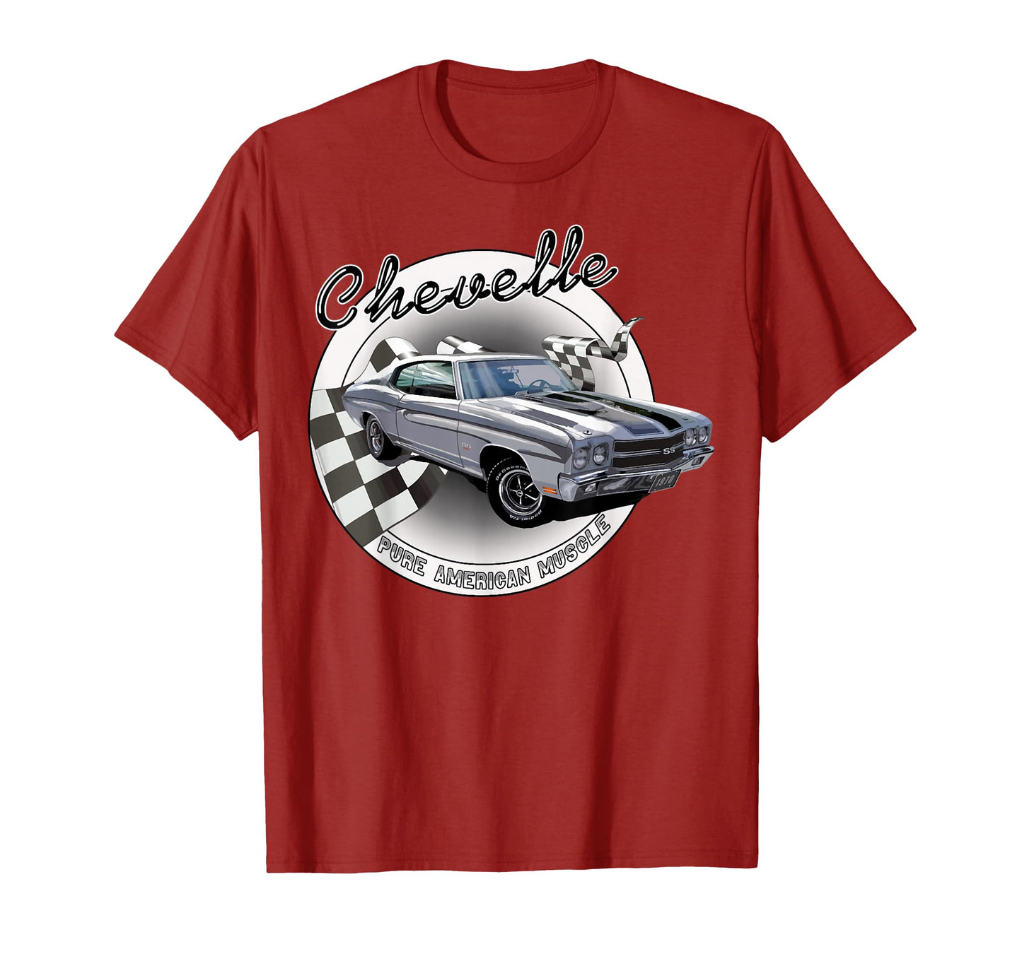 1970 70 Chevelle SS Cortez Silver Trending Chevys Muscle Car T-Shirt