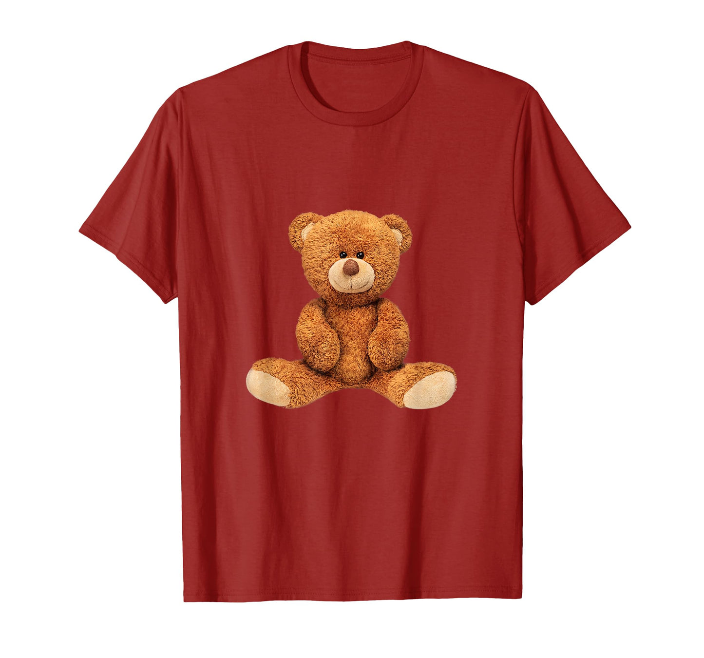Cool Real Teddy Bear Toy Illustration Outfit Graphic Designs T-Shirt