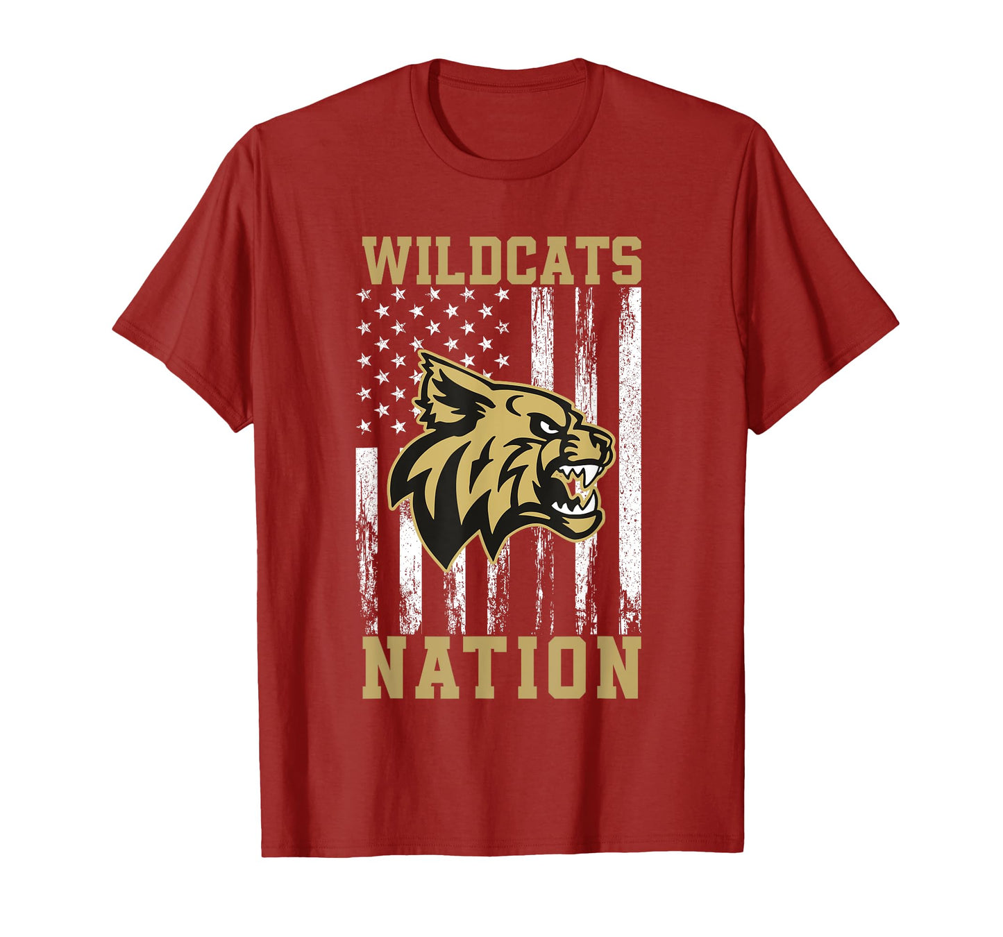 Blacksburg Wildcats Logo Nation HS T-Shirt