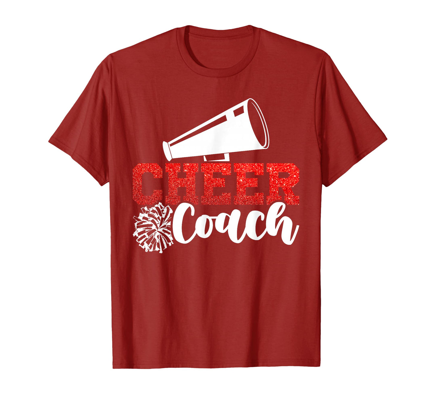 Cheer Coach Megaphone Cheerleading Coach T-Shirt