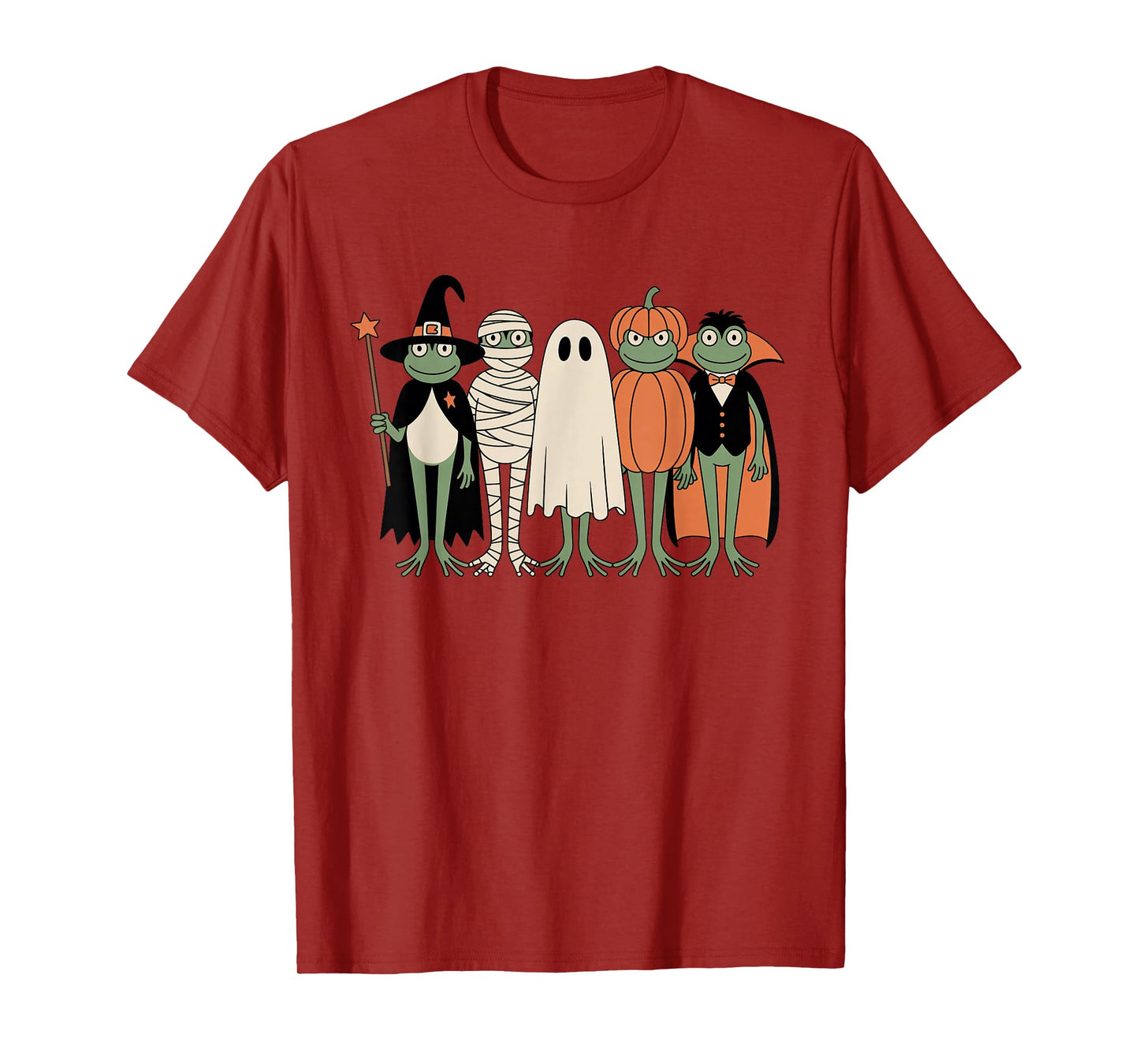 Toddler Boys Cute Frog Halloween Ghost Mummy Witch Costume T-Shirt