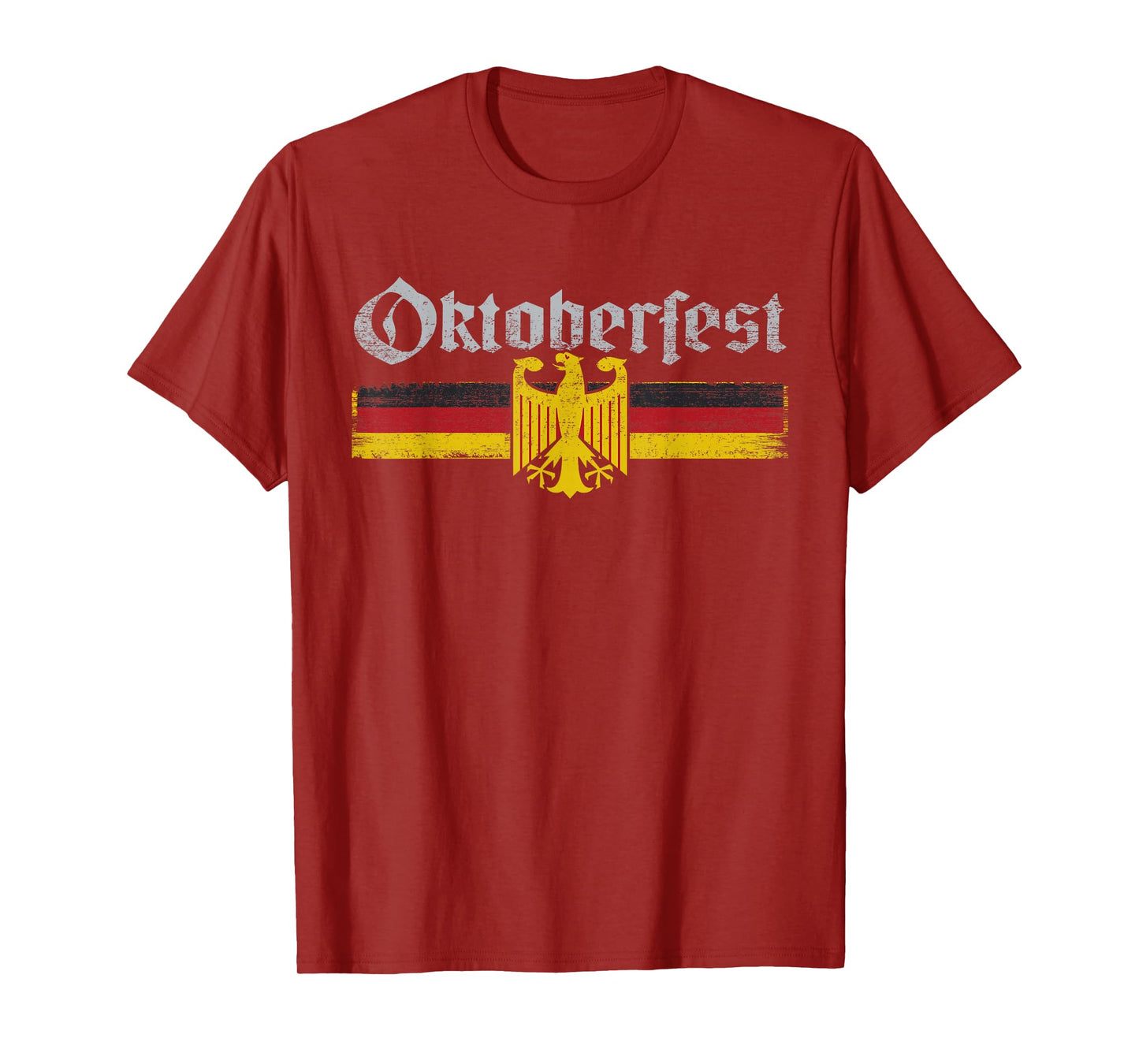 Vintage Oktoberfest German Flag T-Shirt