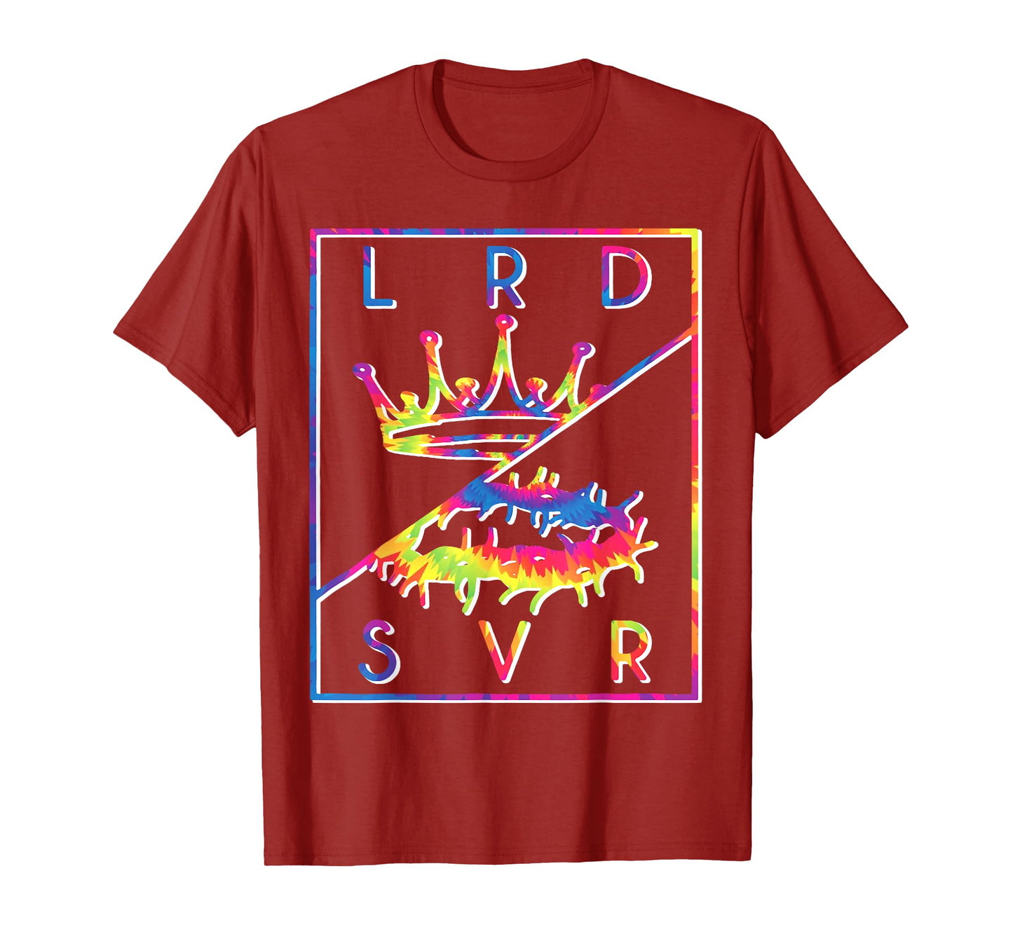 Vintage Tie Dye Retro Jesus Christian Lord & Savior graphic T-Shirt