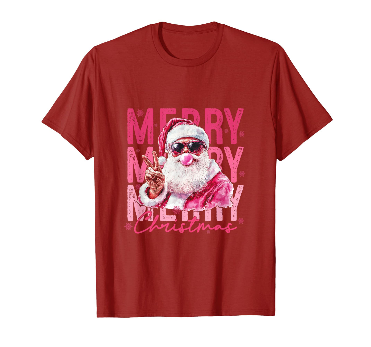 Merry Christmas - Meet Your New Pink Santa Claus T-Shirt