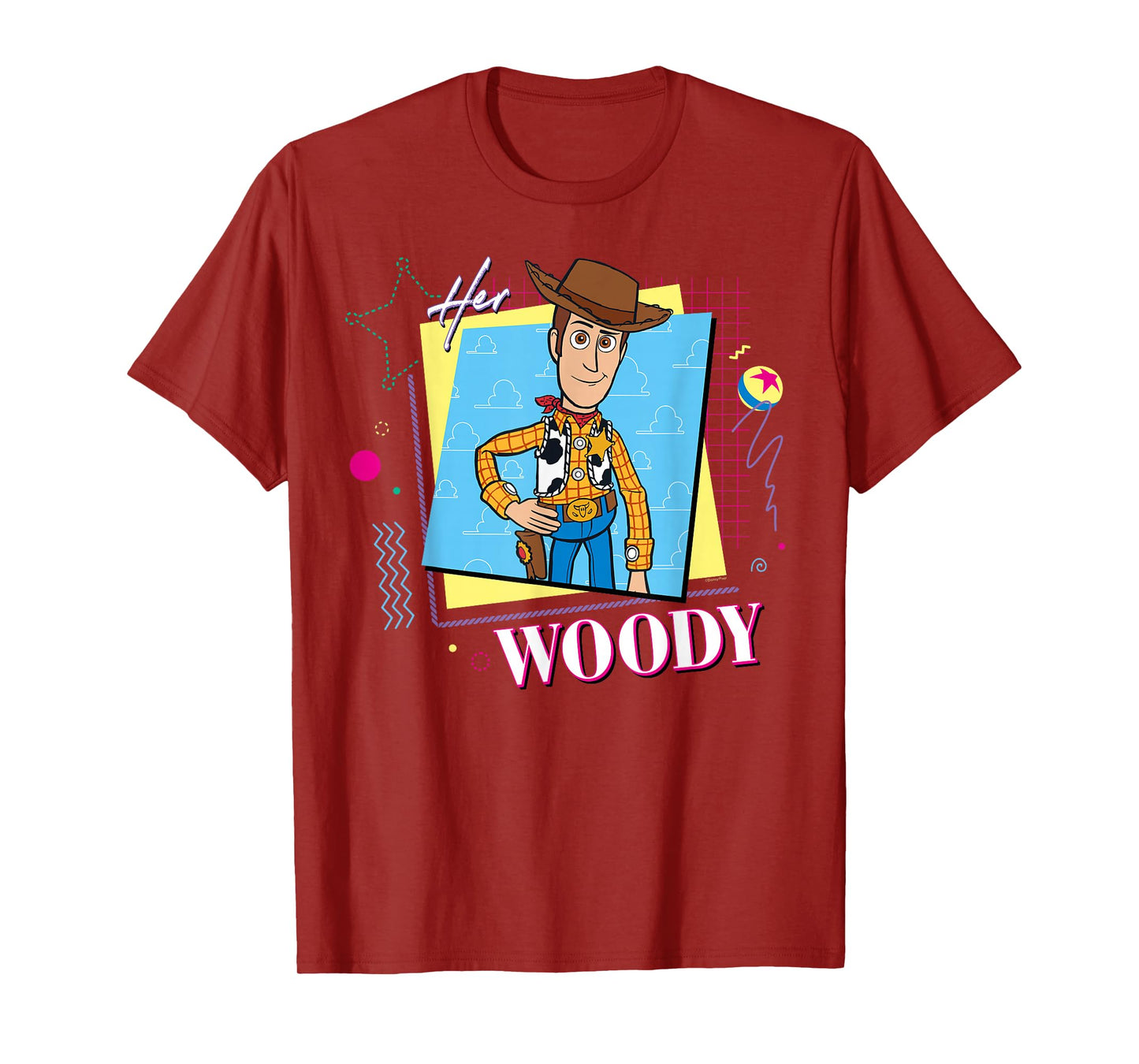 Disney and Pixar's Toy Story Couples Matching Her Woody T-Shirt