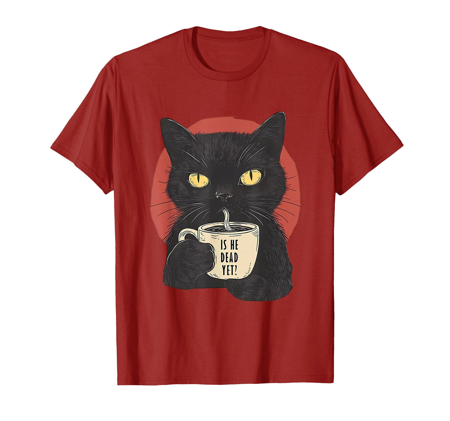 Is He Vintage Dead Yet Dark Humor Retro Gifts T-Shirt