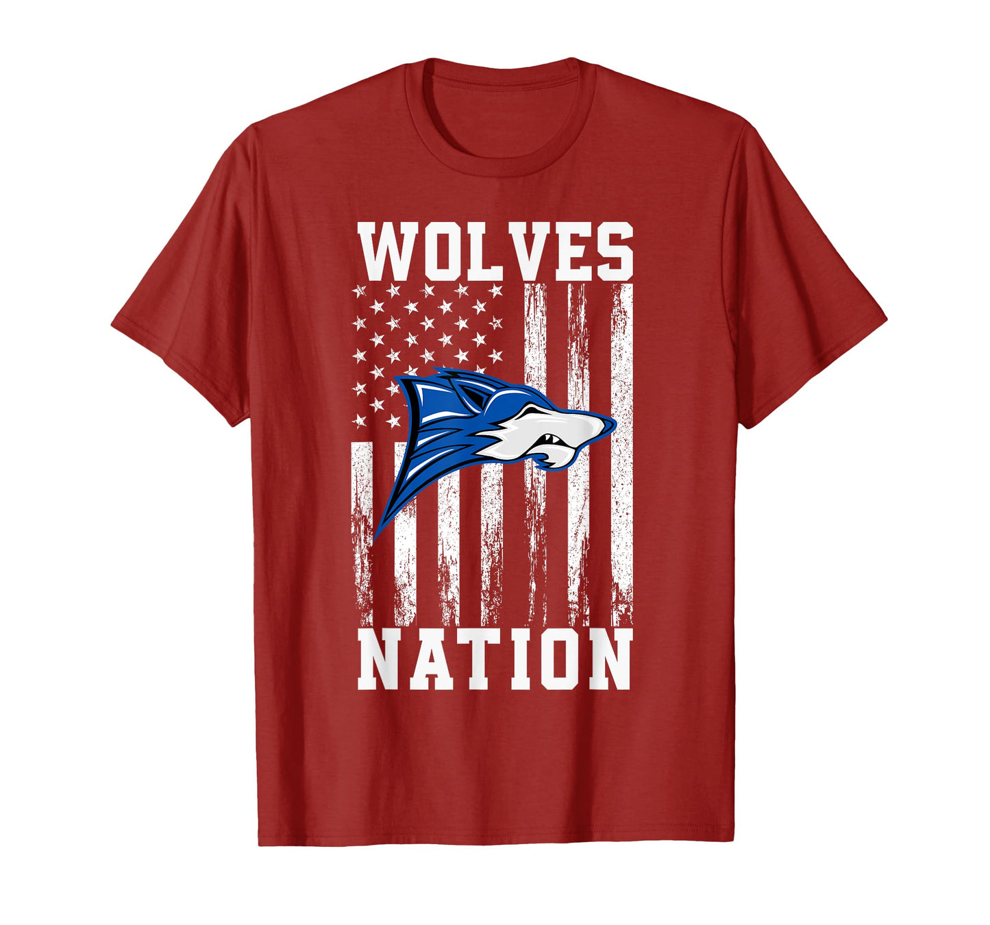 Chandler Wolves Logo Nation HS T-Shirt