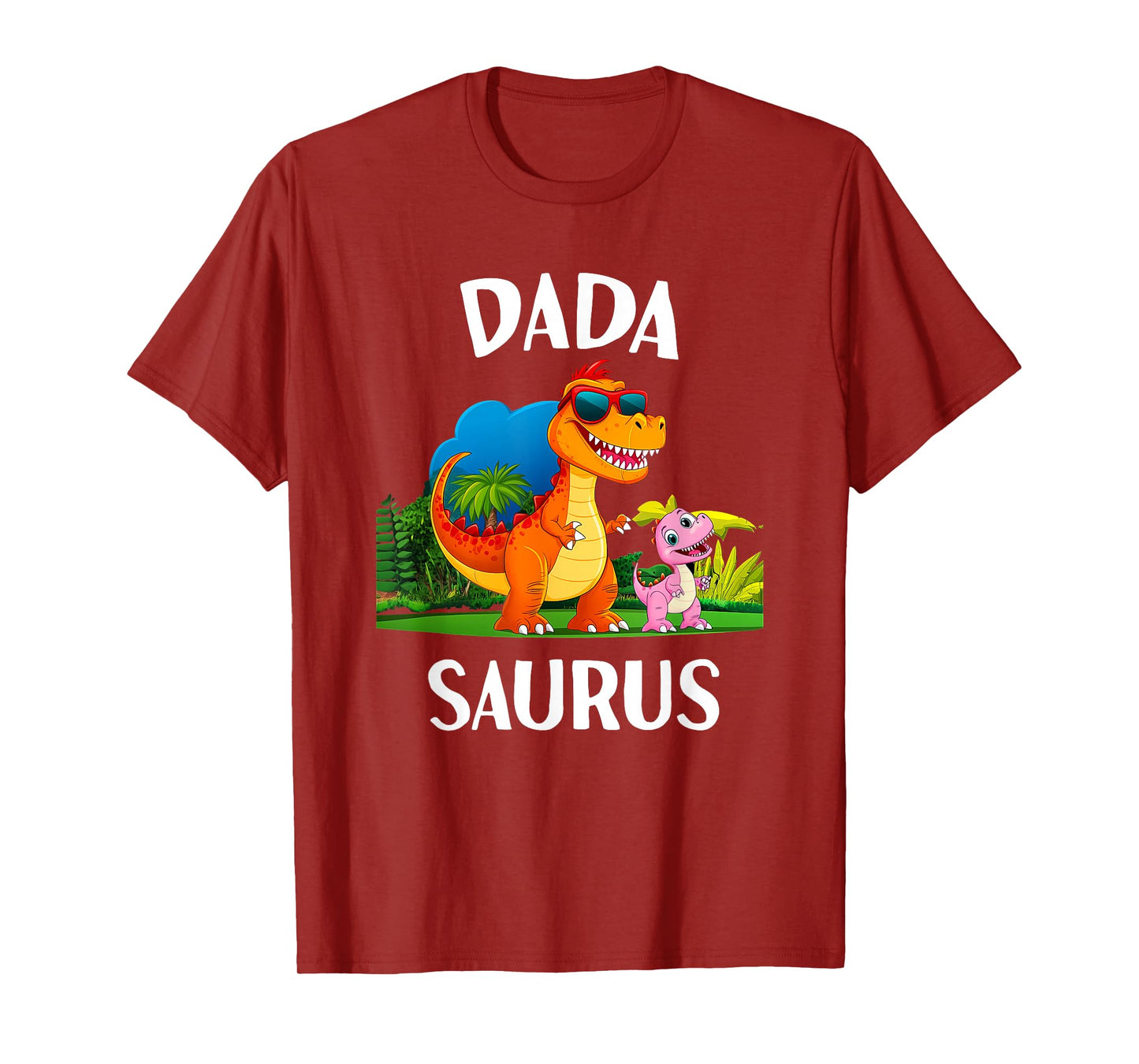 Dadasaurus Dinosaur Daddy Dino Matching Family T Rex Men T-Shirt