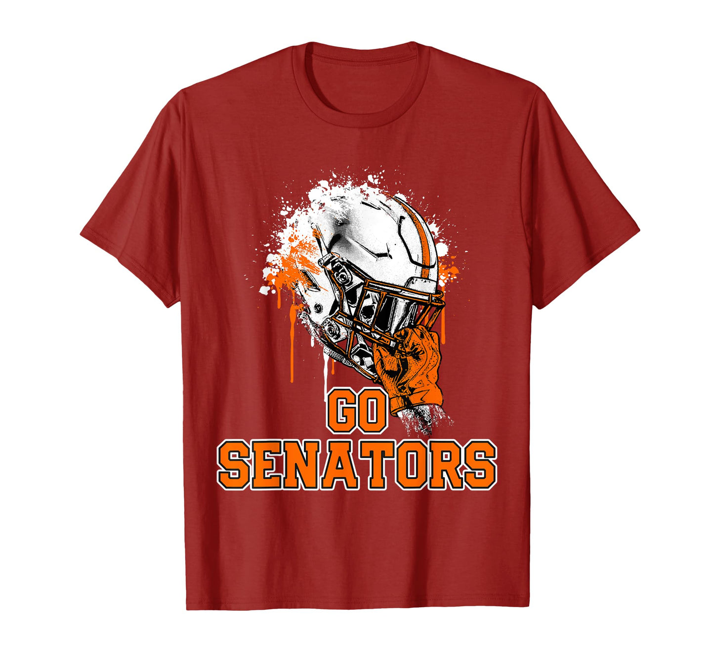 Portsmouth West Senators Rising Helmet GO! T-Shirt