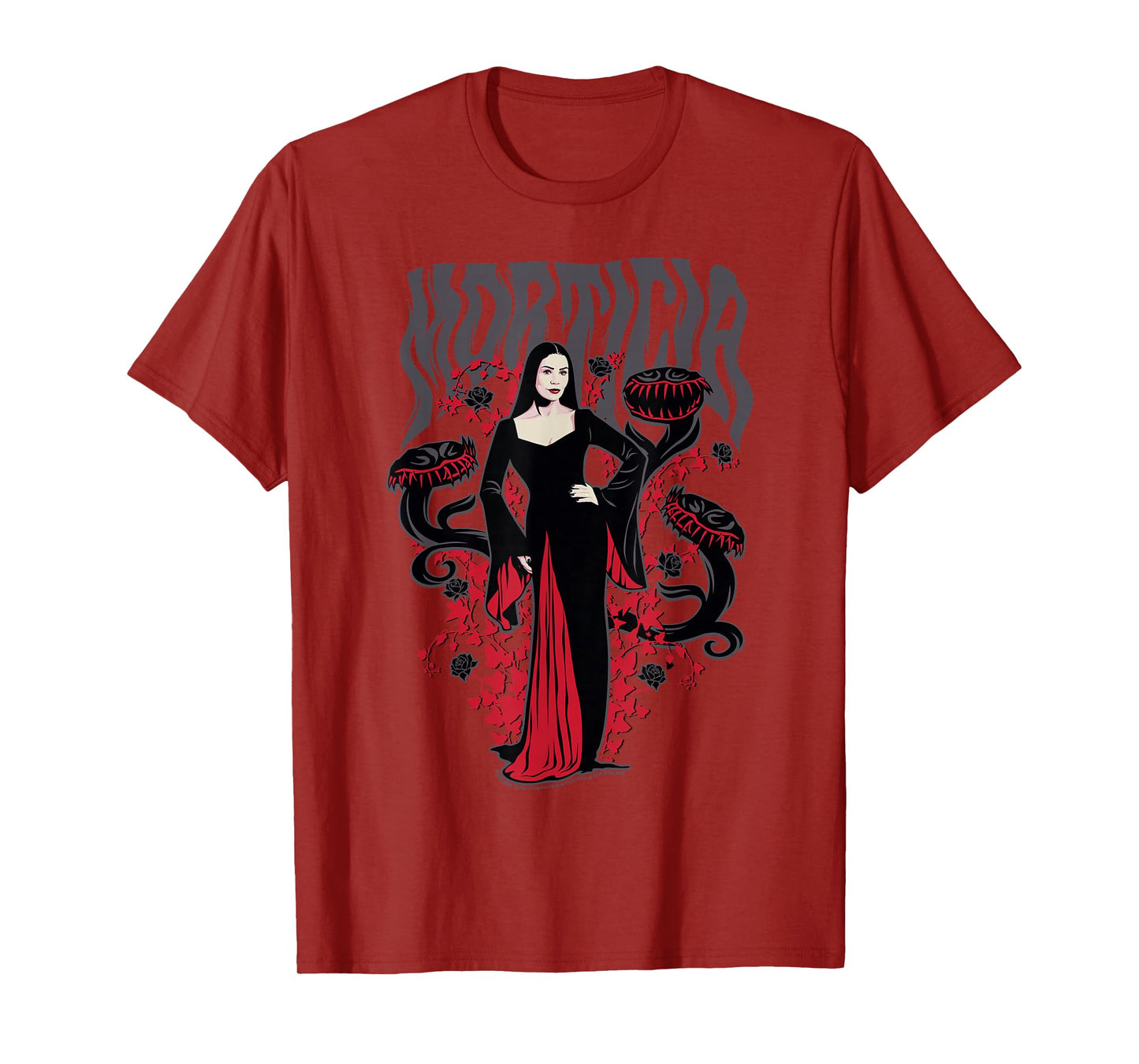 Wednesday Season 2 Morticia and Her Venus Flytraps T-Shirt
