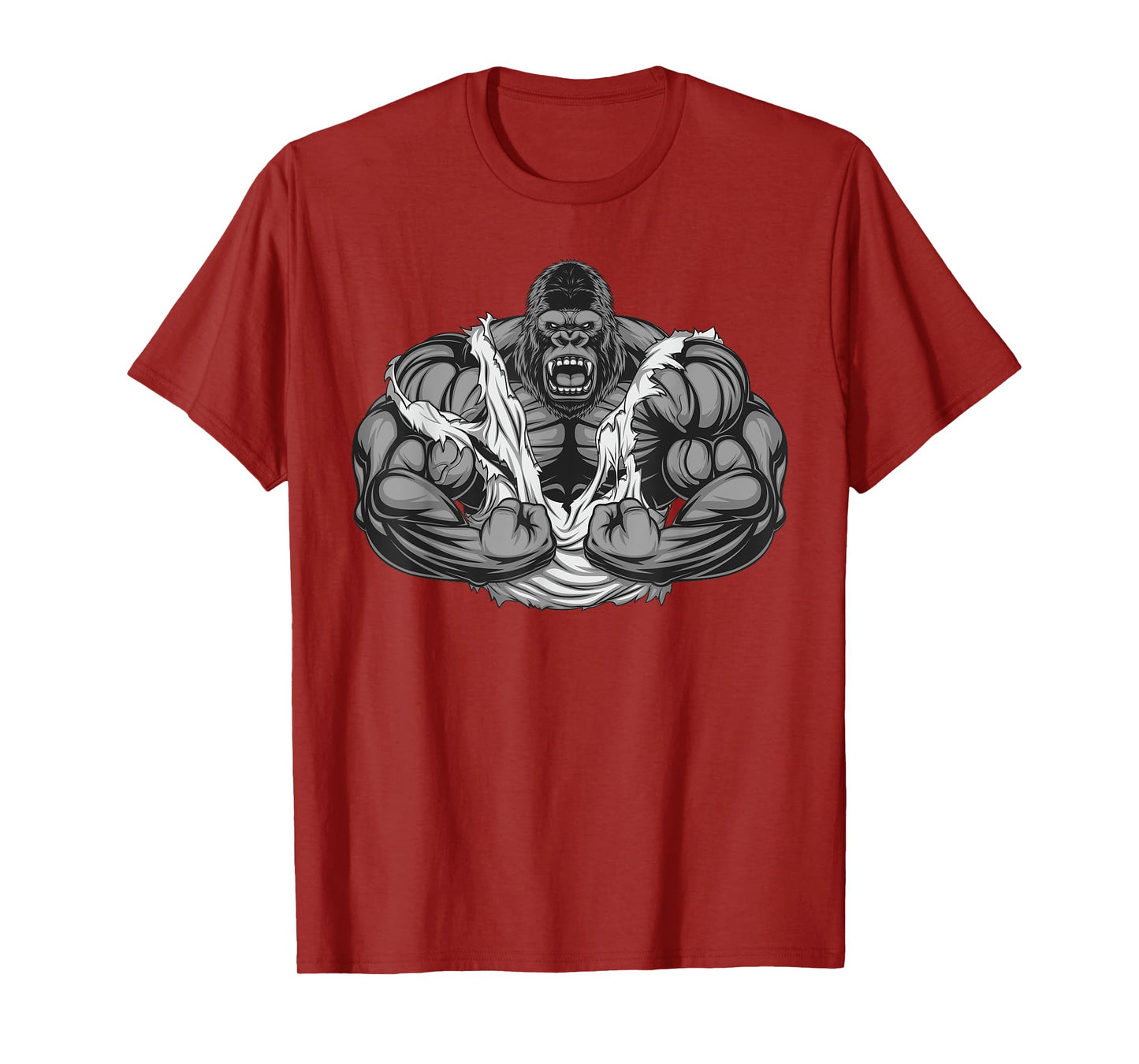 muscle gorilla Fitness Workout Gym for lover Bodybuilding T-Shirt